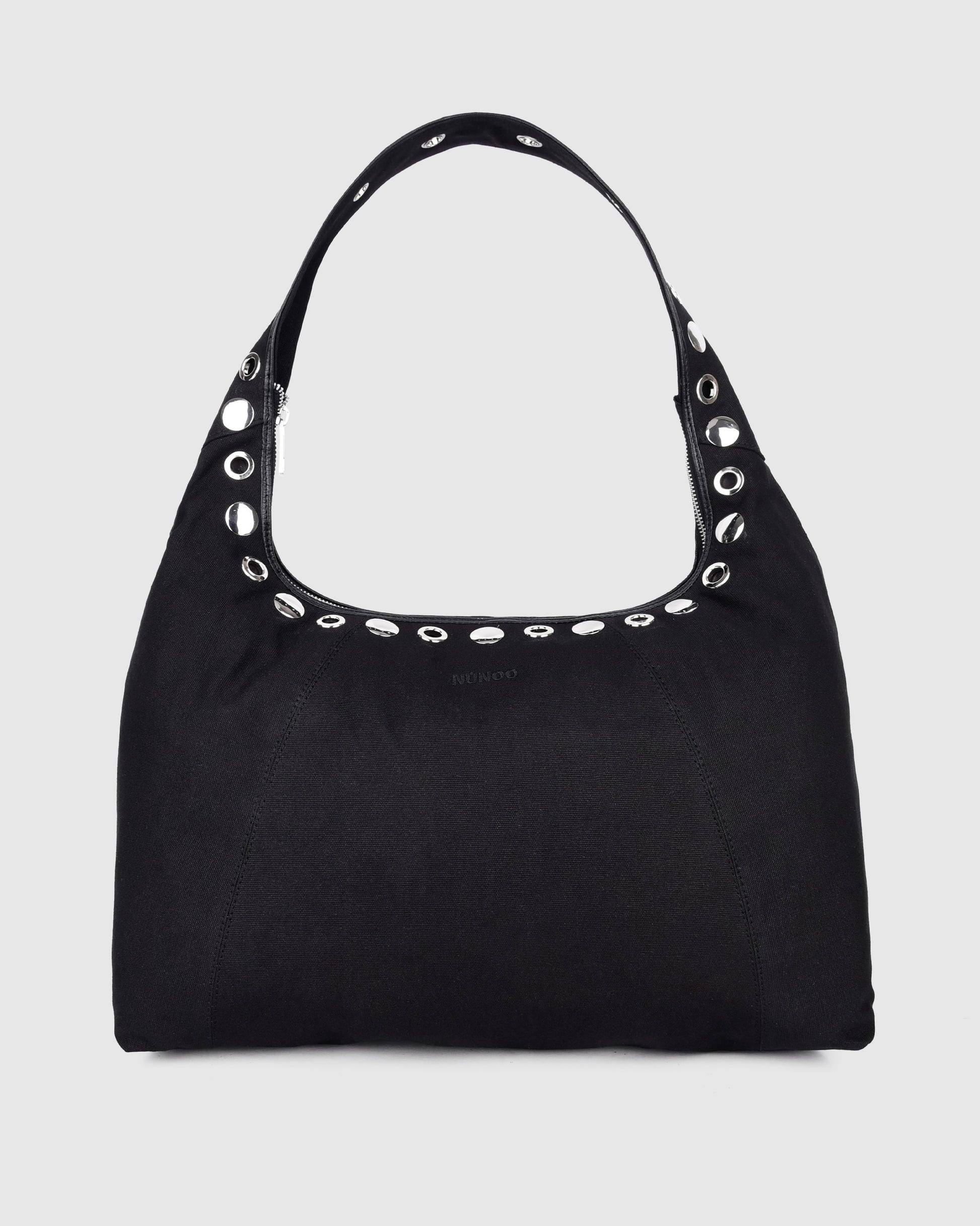 Núnoo Maxi Dandy Studs Canvas Black Maxi Black
