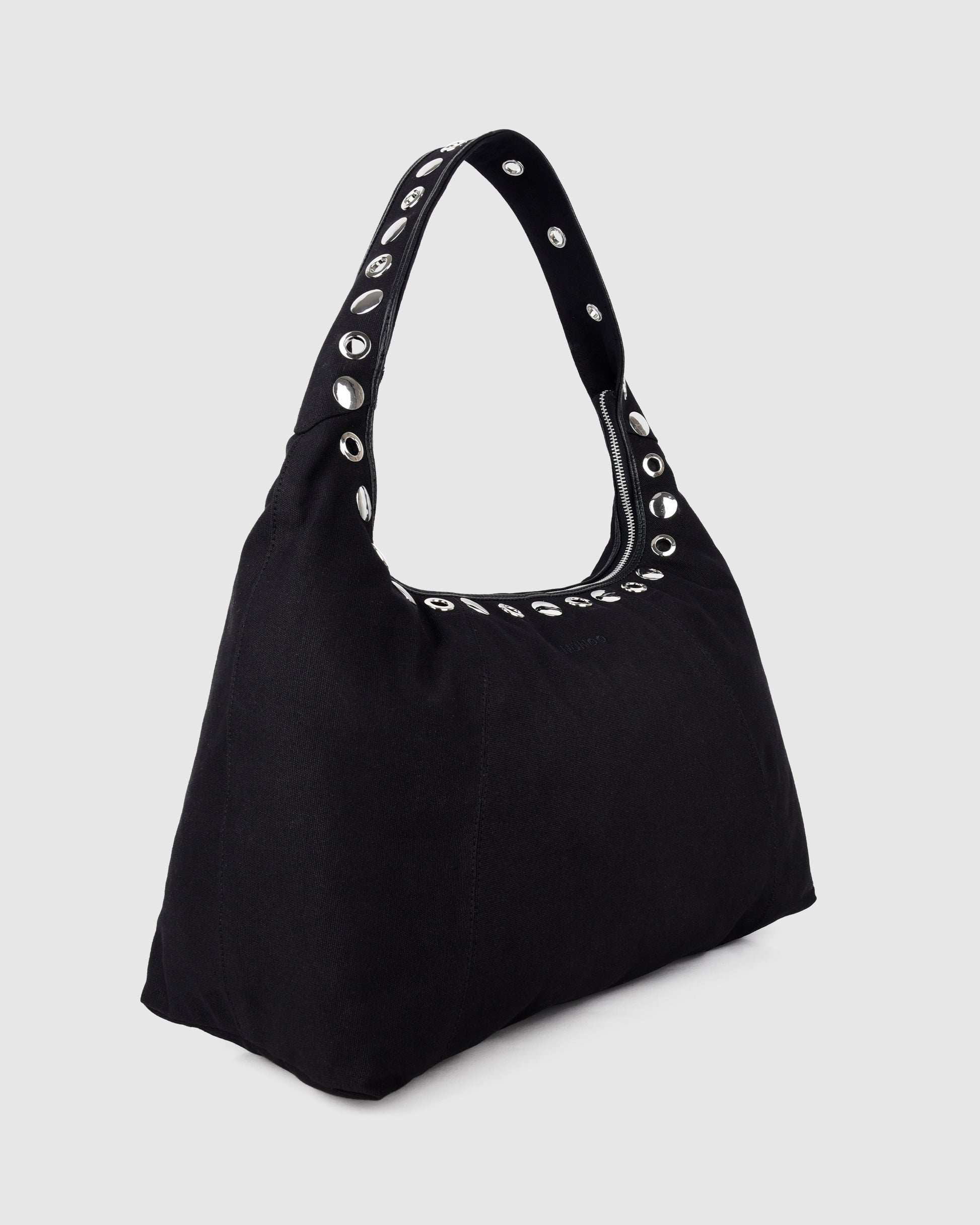 Núnoo Maxi Dandy Studs Canvas Black Maxi Black