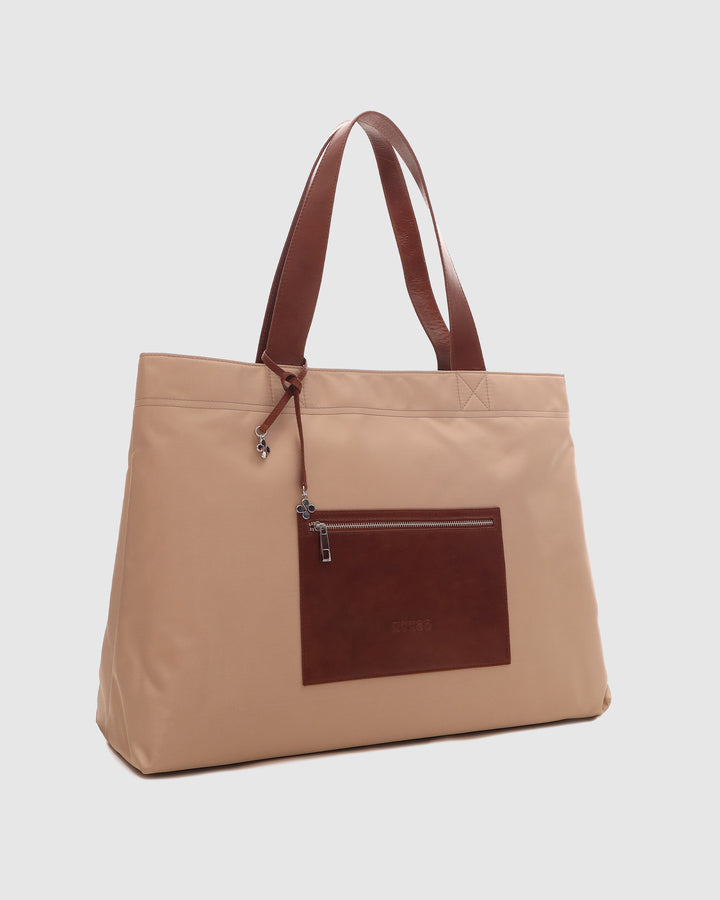 Núnoo Maxi Dandy Twill Sand w. Brown Maxi Sand w. Brown