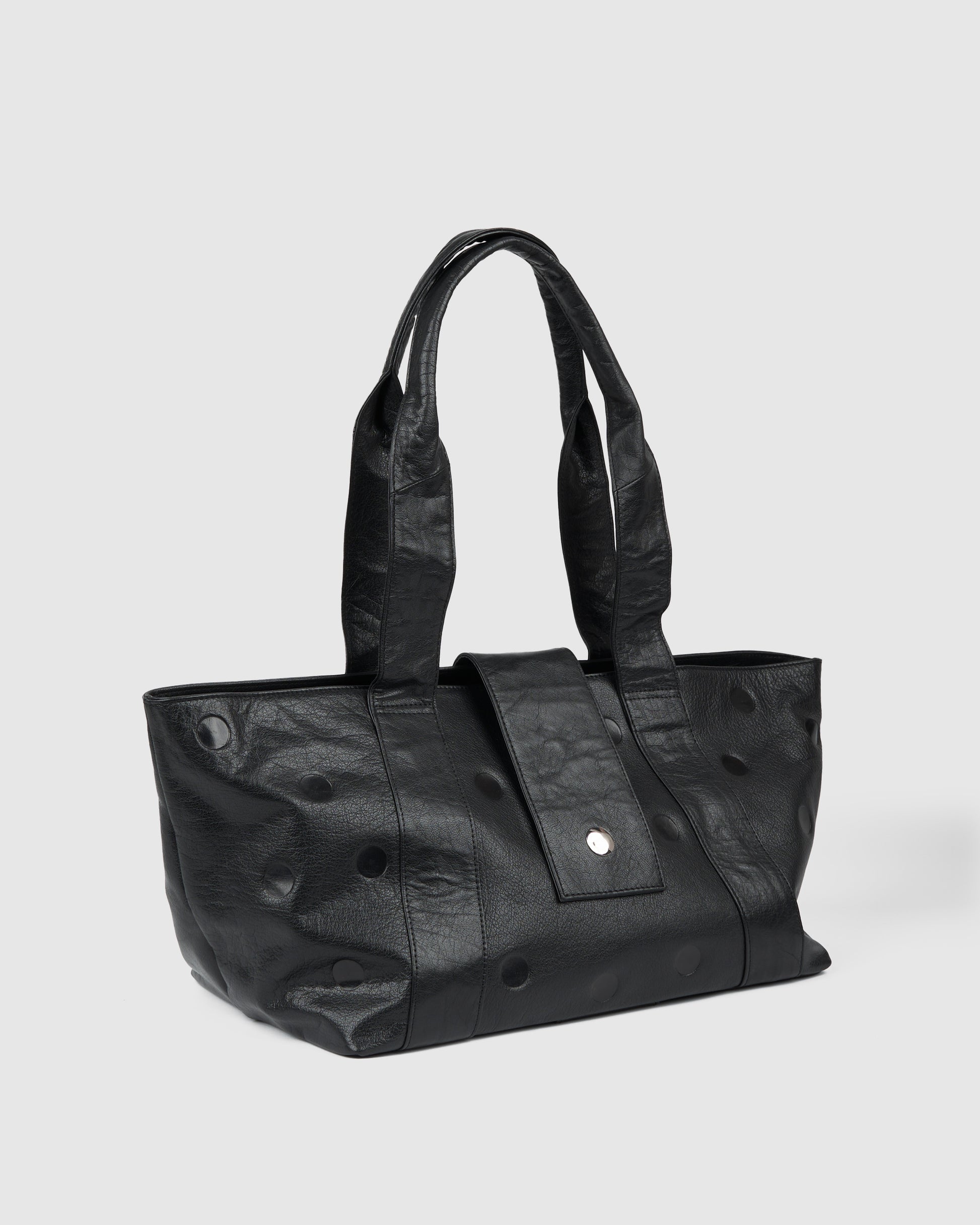 Núnoo Maxi Shopper Dot Mountain Black Maxi Black