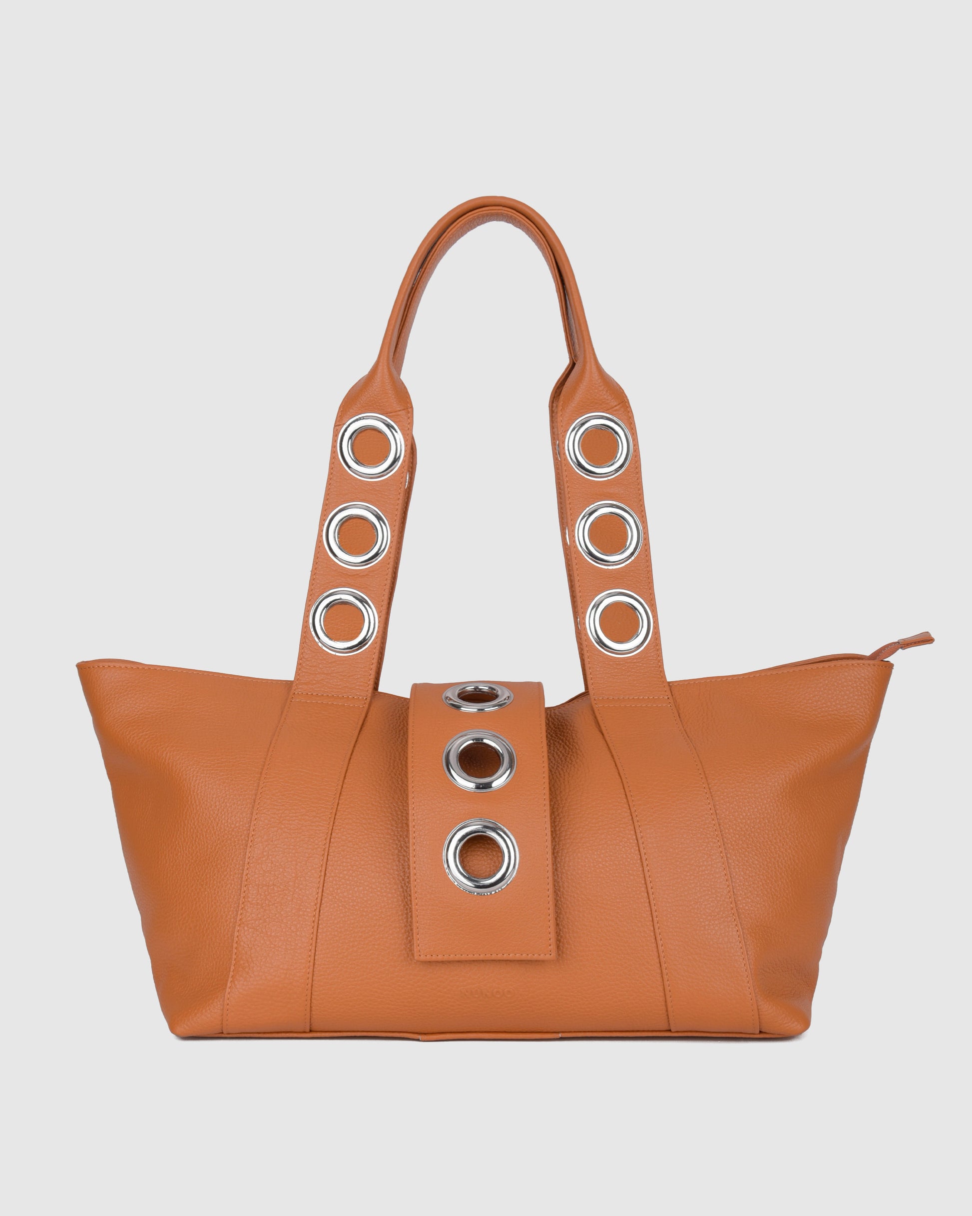 Núnoo Maxi Shopper Eyelet Soft Honey Maxi Honey