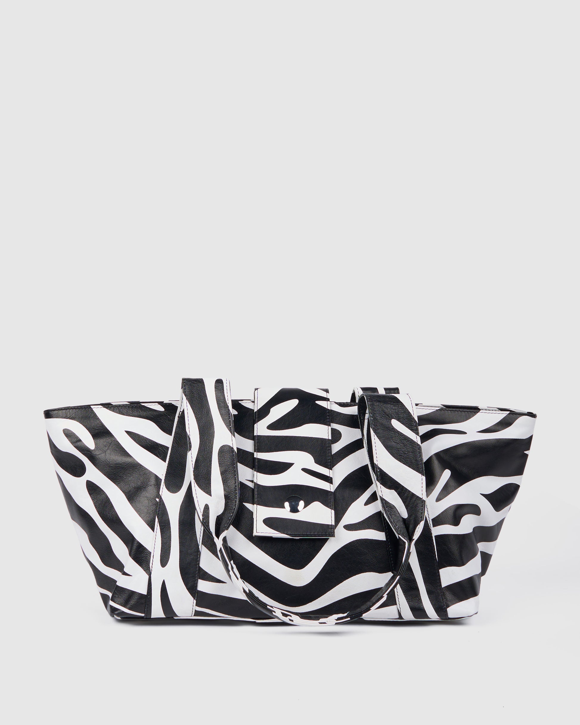 Núnoo Maxi Shopper Savanna Black Stripe Maxi Black Stripe
