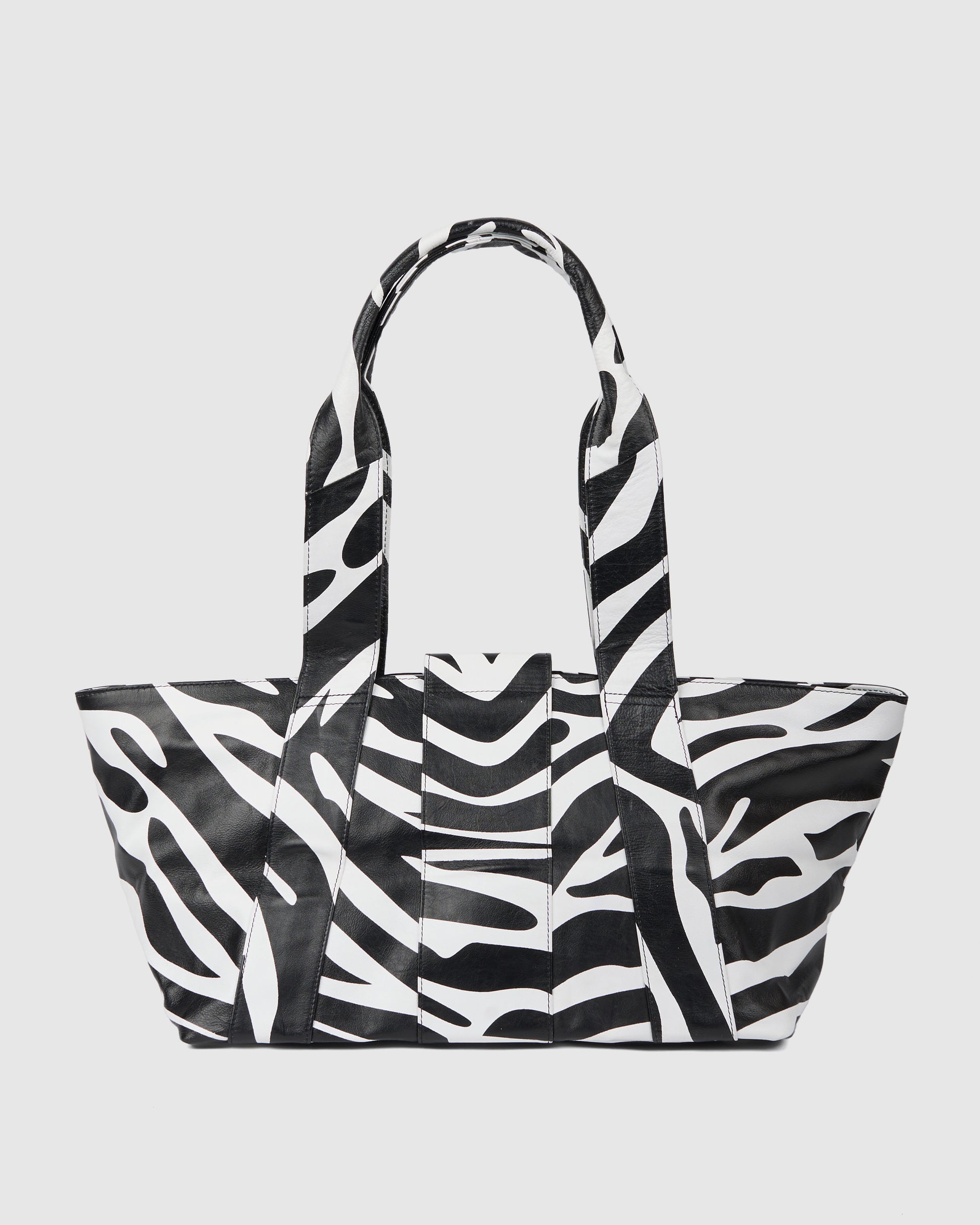 Núnoo Maxi Shopper Savanna Black Stripe Maxi Black Stripe