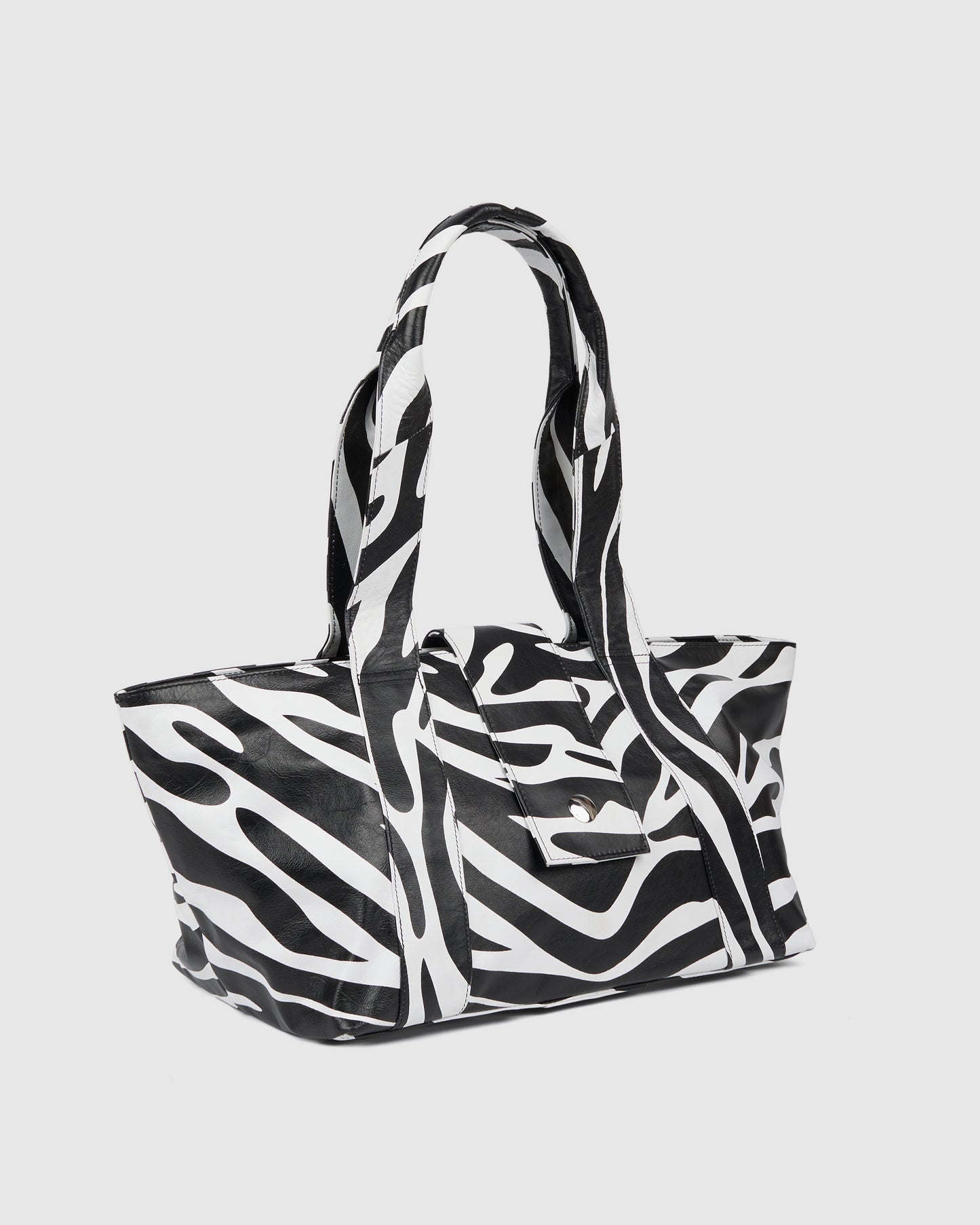 Núnoo Maxi Shopper Savanna Black Stripe Maxi Black Stripe