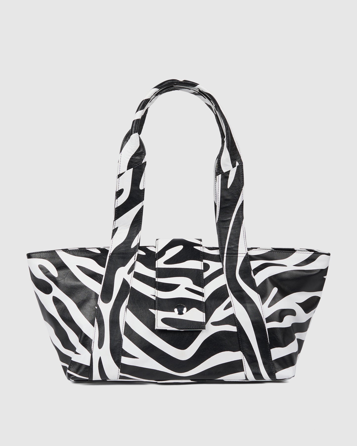 Núnoo Maxi Shopper Savanna Black Stripe Maxi Black Stripe