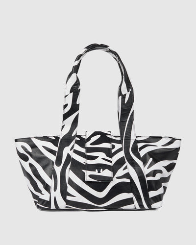 Maxi Shopper Savanna Black Stripe