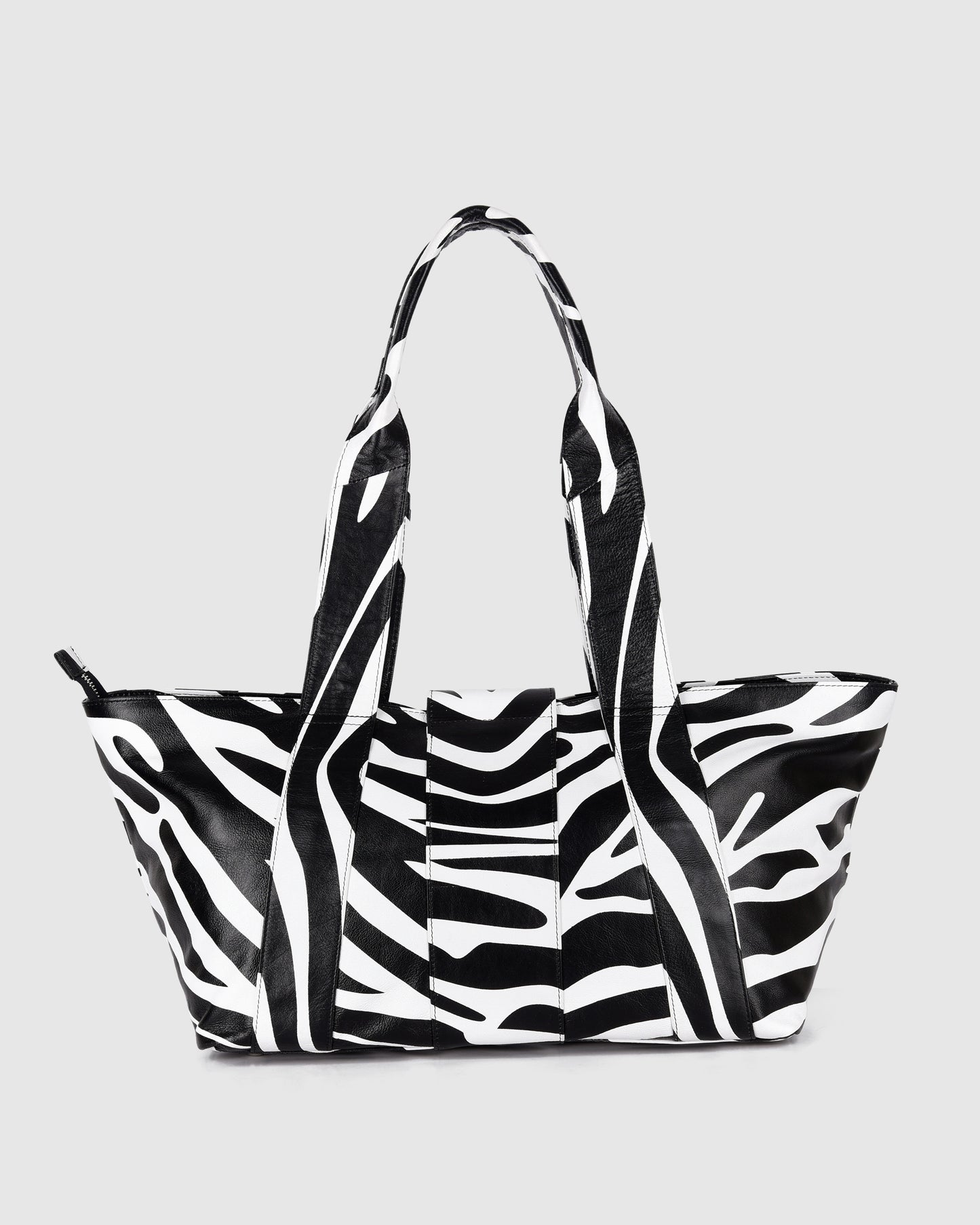 Núnoo Maxi Shopper Savanna Black Stripe Maxi Black Stripe