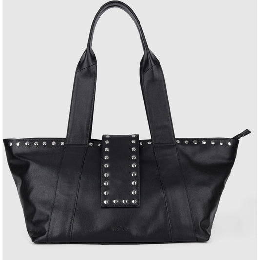 Núnoo Maxi Shopper Studs Mountain Black Maxi Black