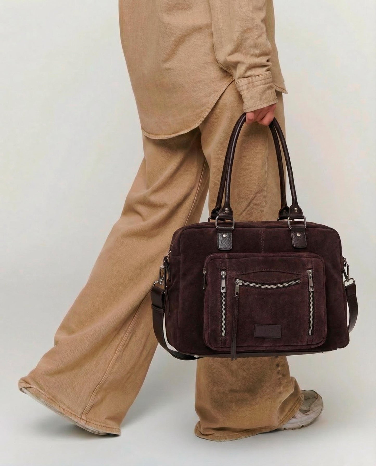 Núnoo Mille Suede Chocolate Maxi Chocolate