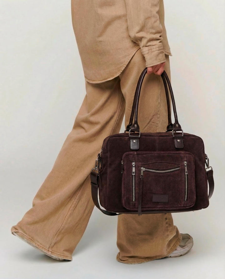 Núnoo Mille Suede Chocolate Maxi Chocolate