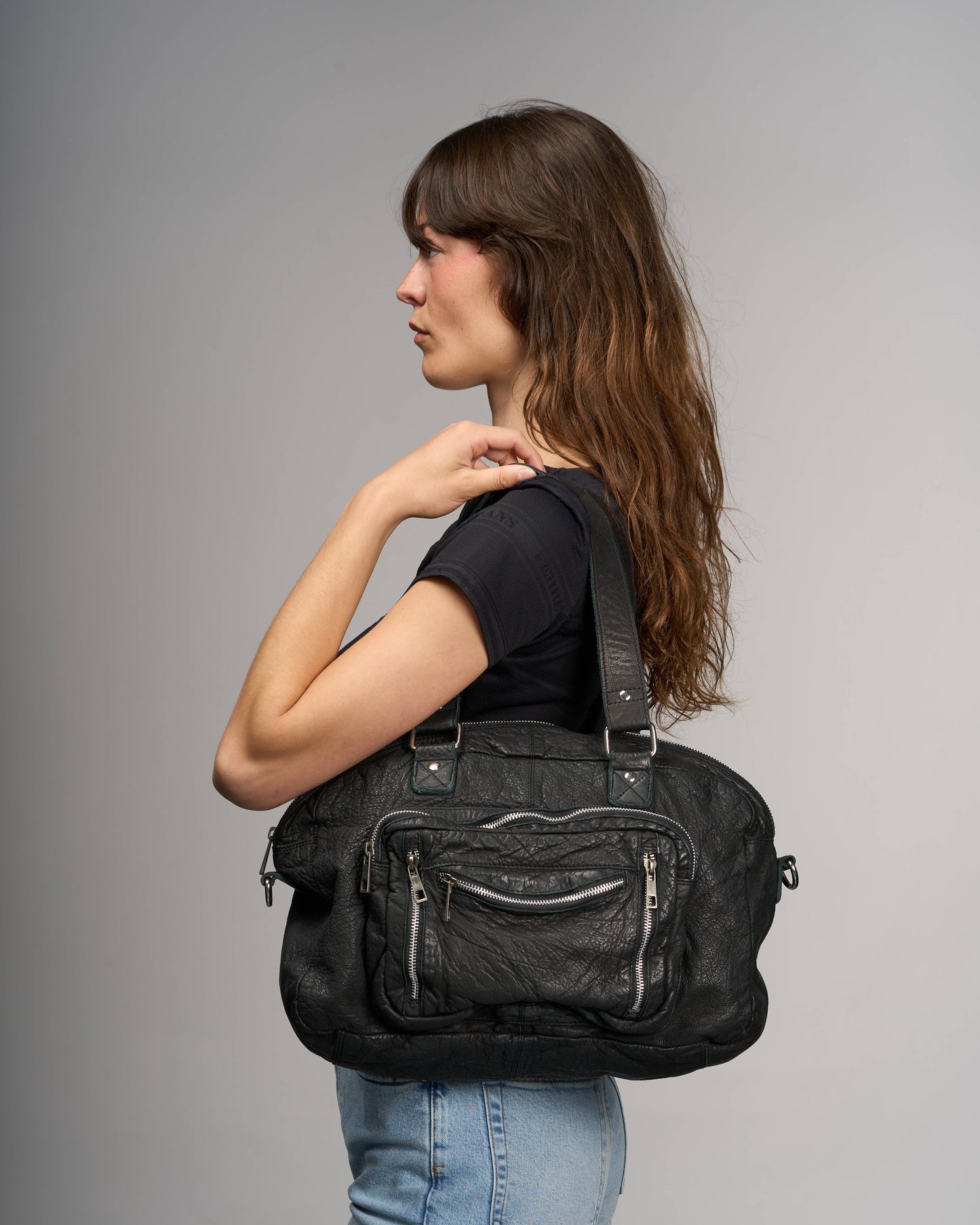 Núnoo Mille Washed Black Maxi Black
