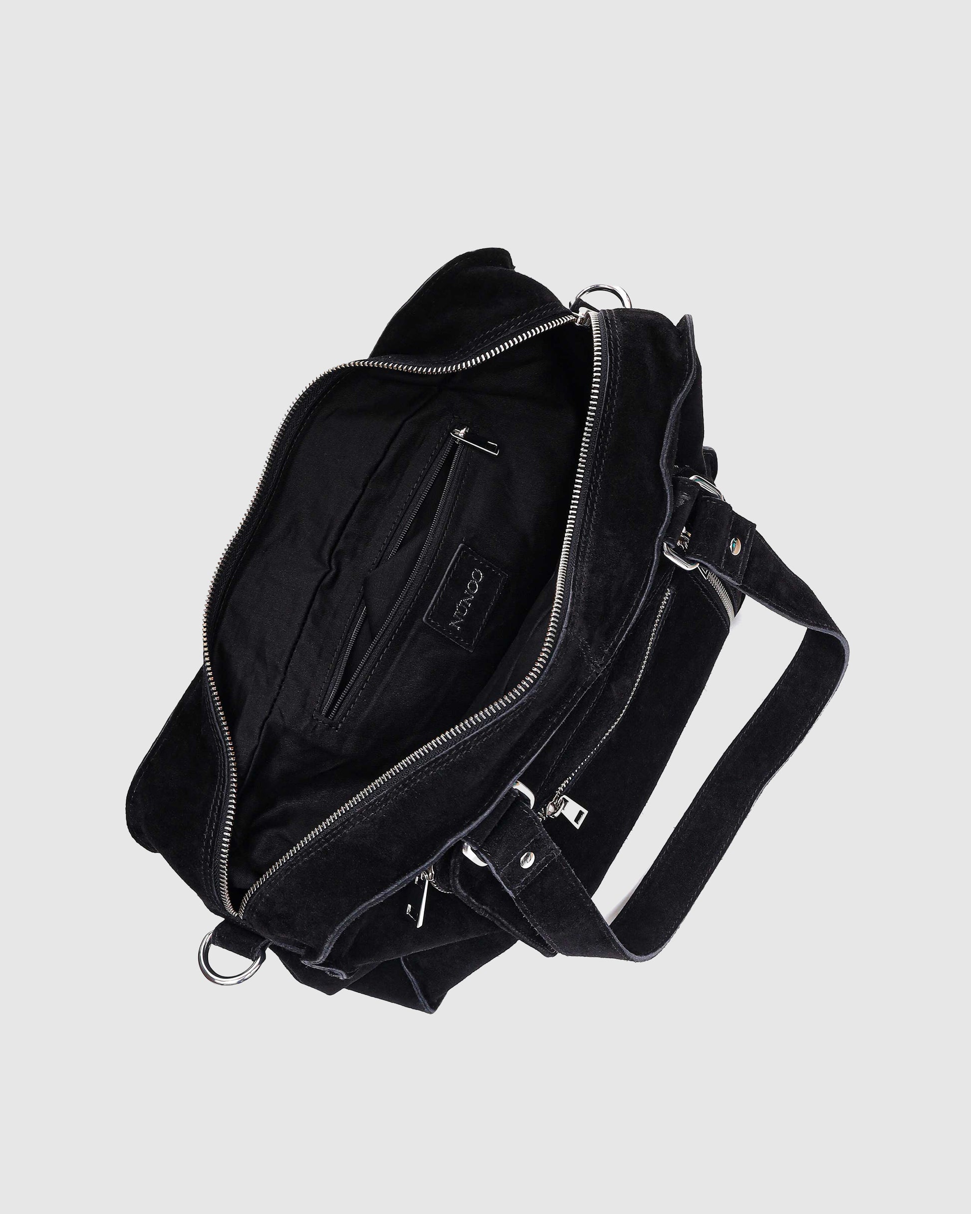 Núnoo Mille new suede Black Maxi