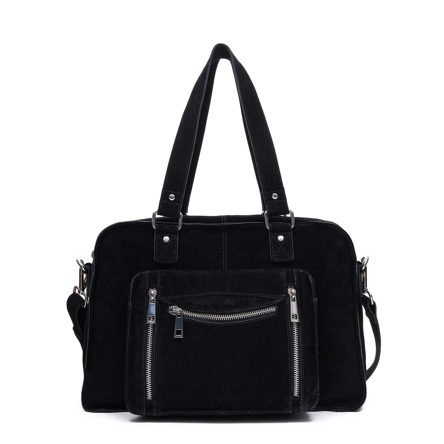 Núnoo Mille new suede Black Shoulder bags Black