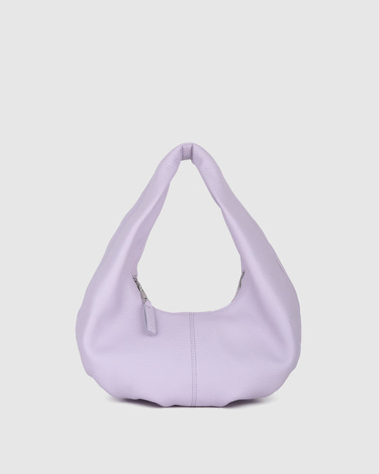 Núnoo Mini Alma Draped Soft Orchid Small bag Orchid