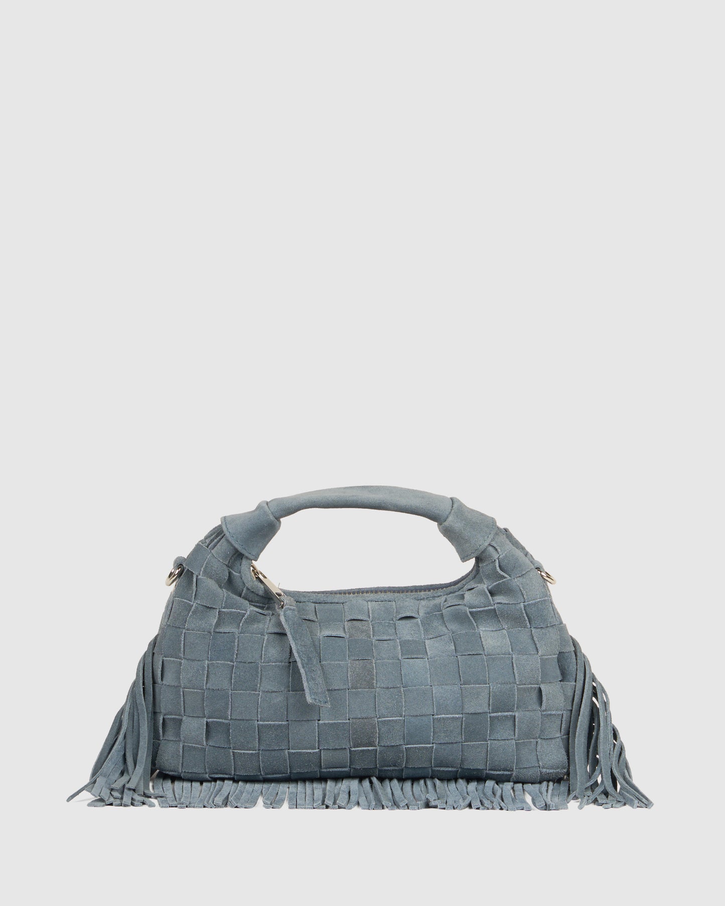 Núnoo Mini Dandy Braided Fringe Jeans - Berg Larsen x Núnoo Small bag Jeans