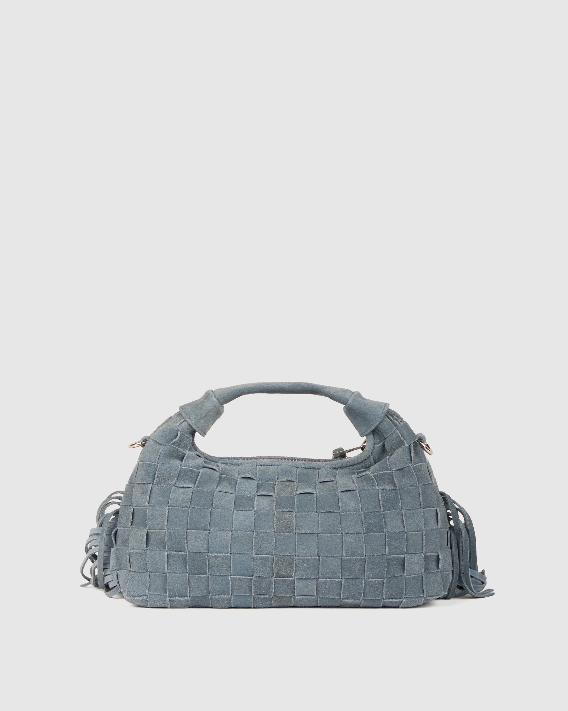 Núnoo Mini Dandy Braided Fringe Jeans - Berg Larsen x Núnoo Small bag Jeans