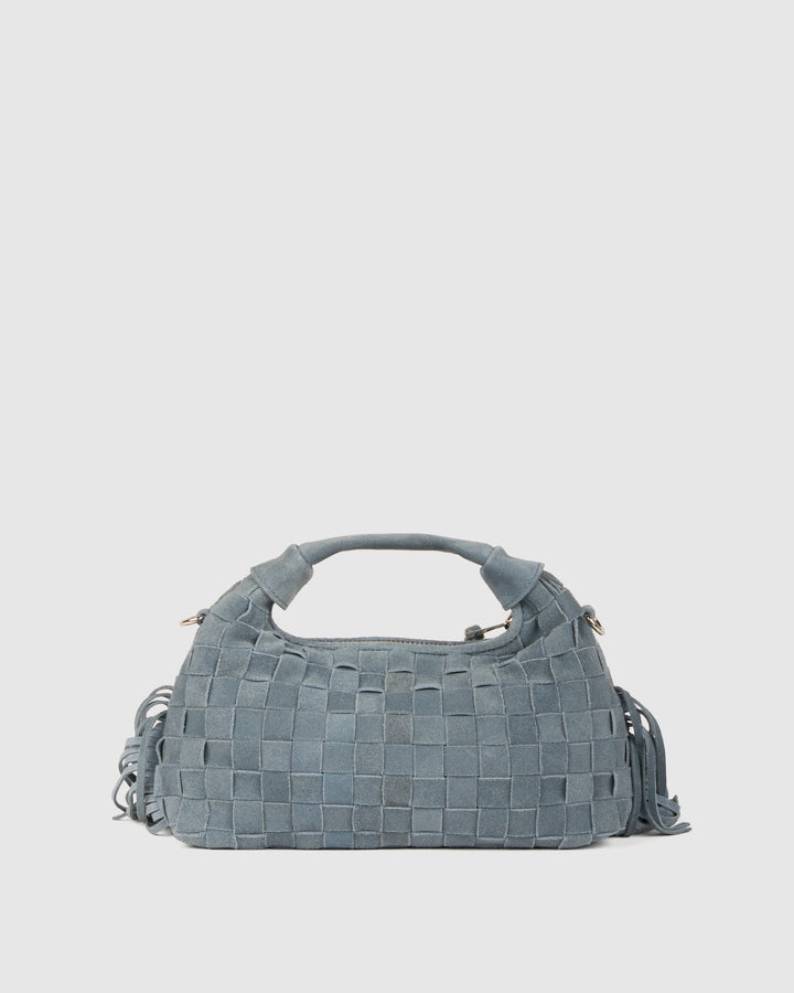 Núnoo Mini Dandy Braided Fringe Jeans - Berg Larsen x Núnoo Small bag Jeans