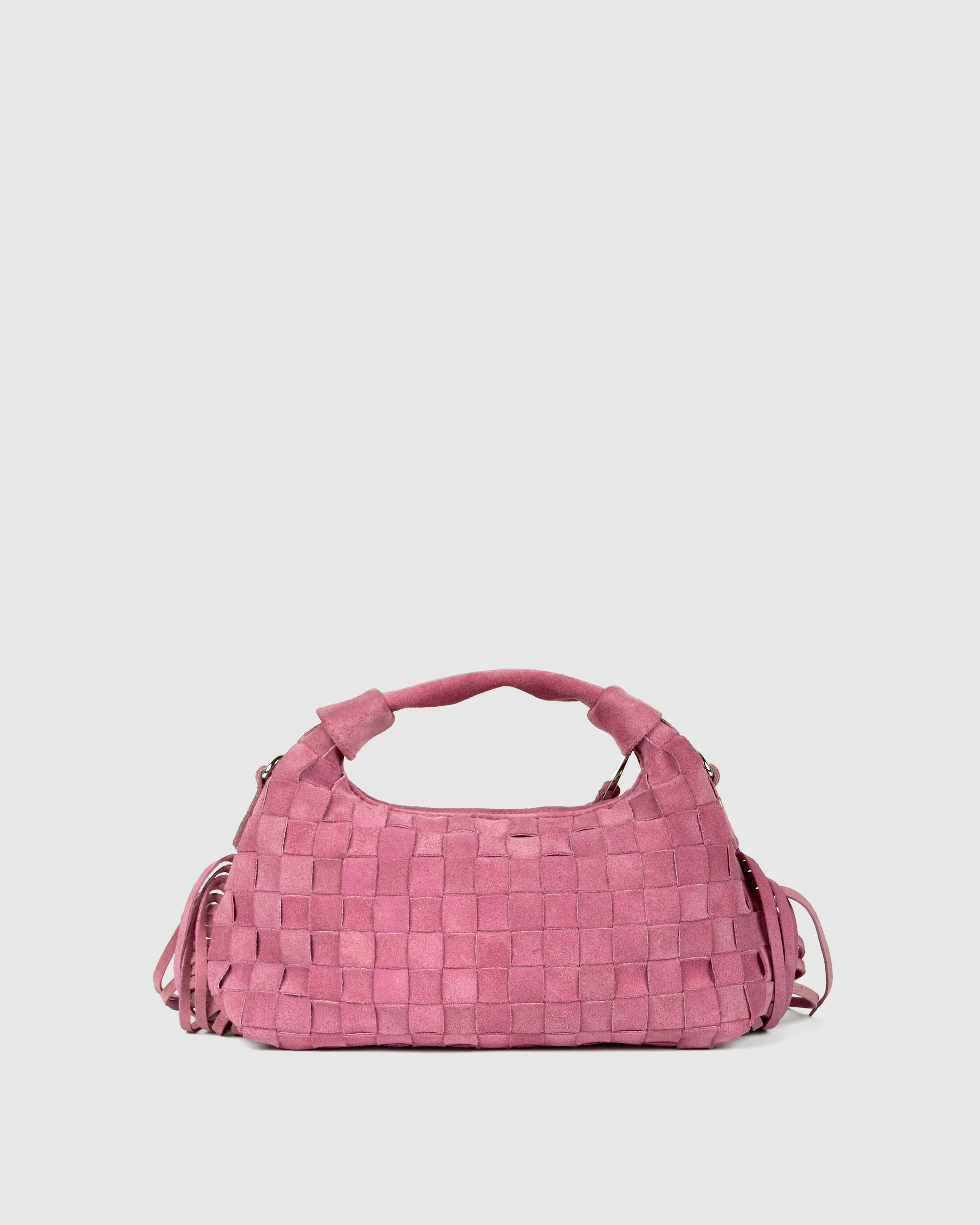 Núnoo Mini Dandy Braided Fringe Pink - Berg Larsen x Núnoo Small bag Pink