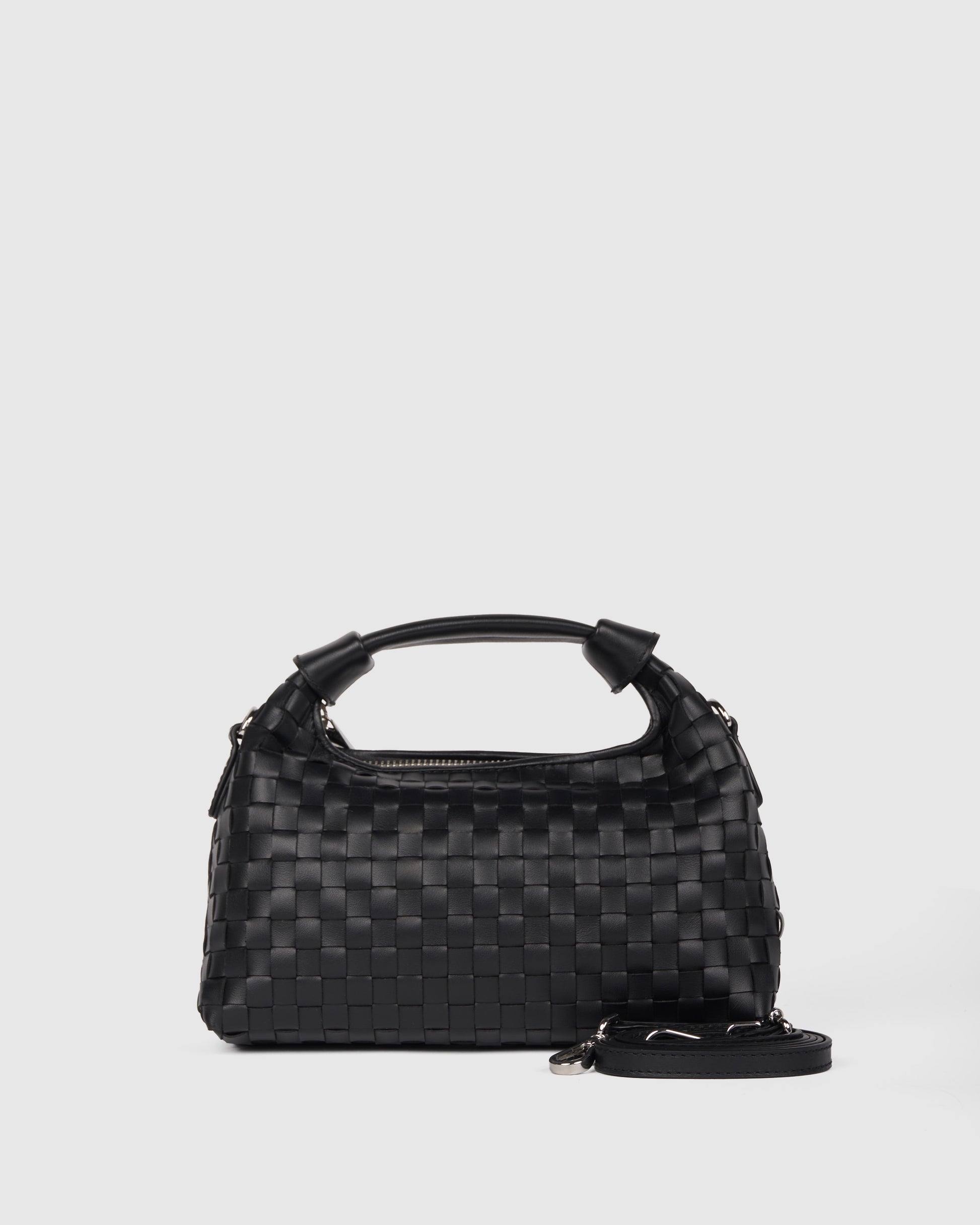 Núnoo Mini Dandy Braided Rain Black Small bag Black