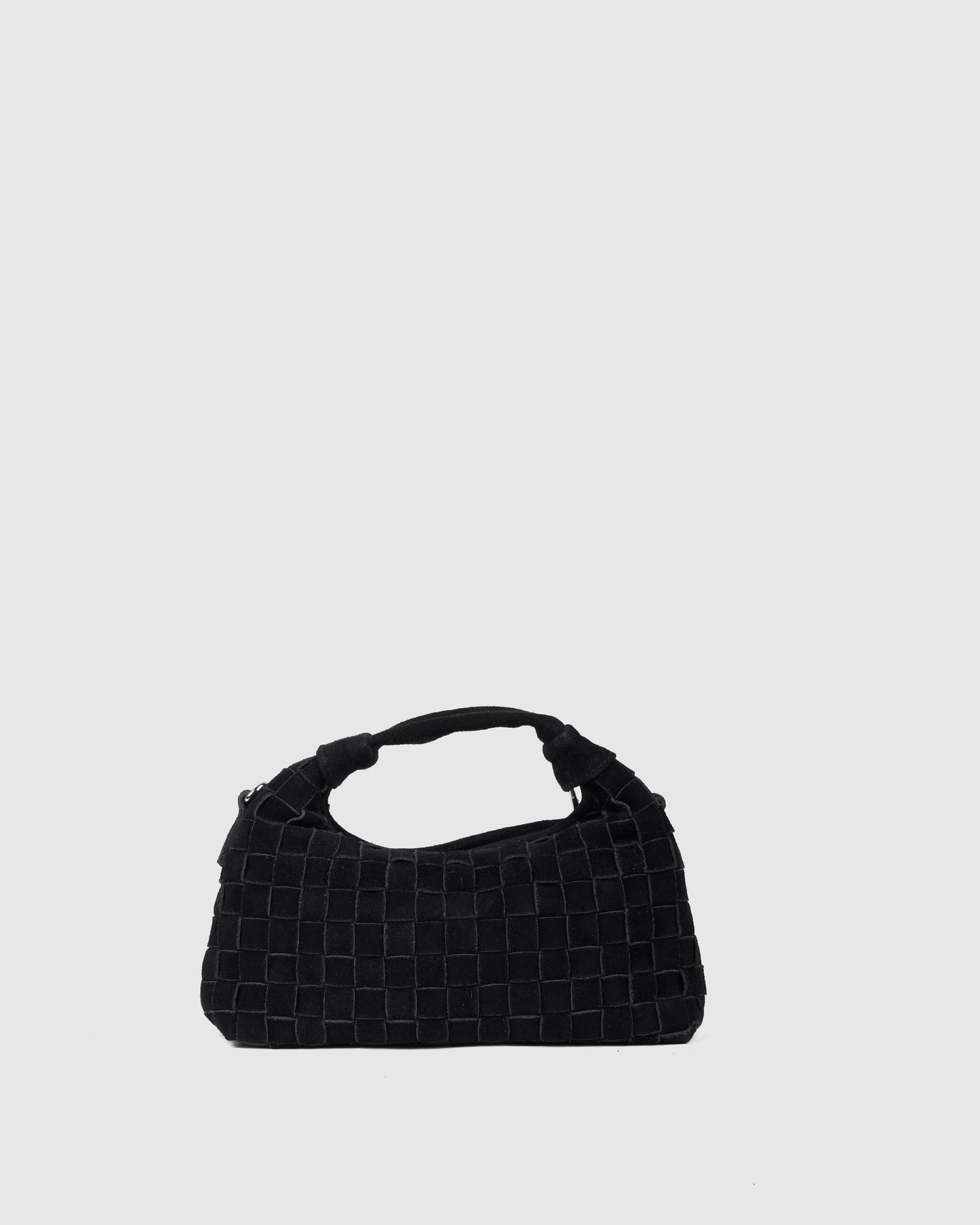 Núnoo Mini Dandy Braided Suede Black Small bag Black