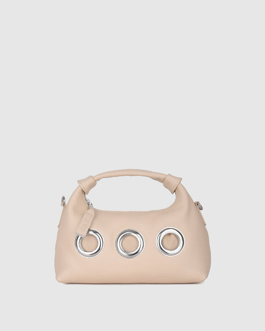 Núnoo Mini Dandy Eyelet Soft Macadamia Small bag Macadamia