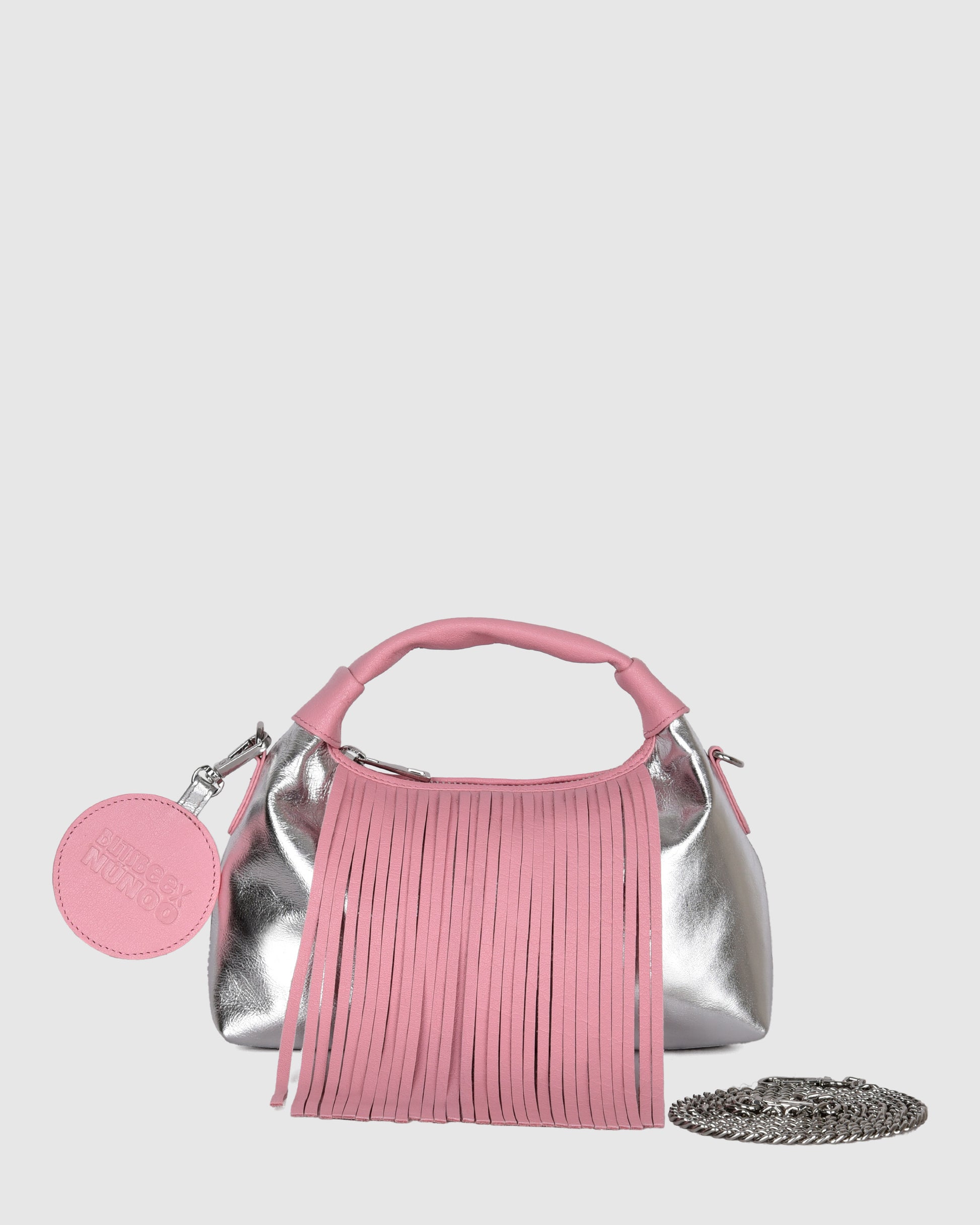 Núnoo Mini Dandy Fringe - Núnoo x Blitsbee Small bag Quartz Pink