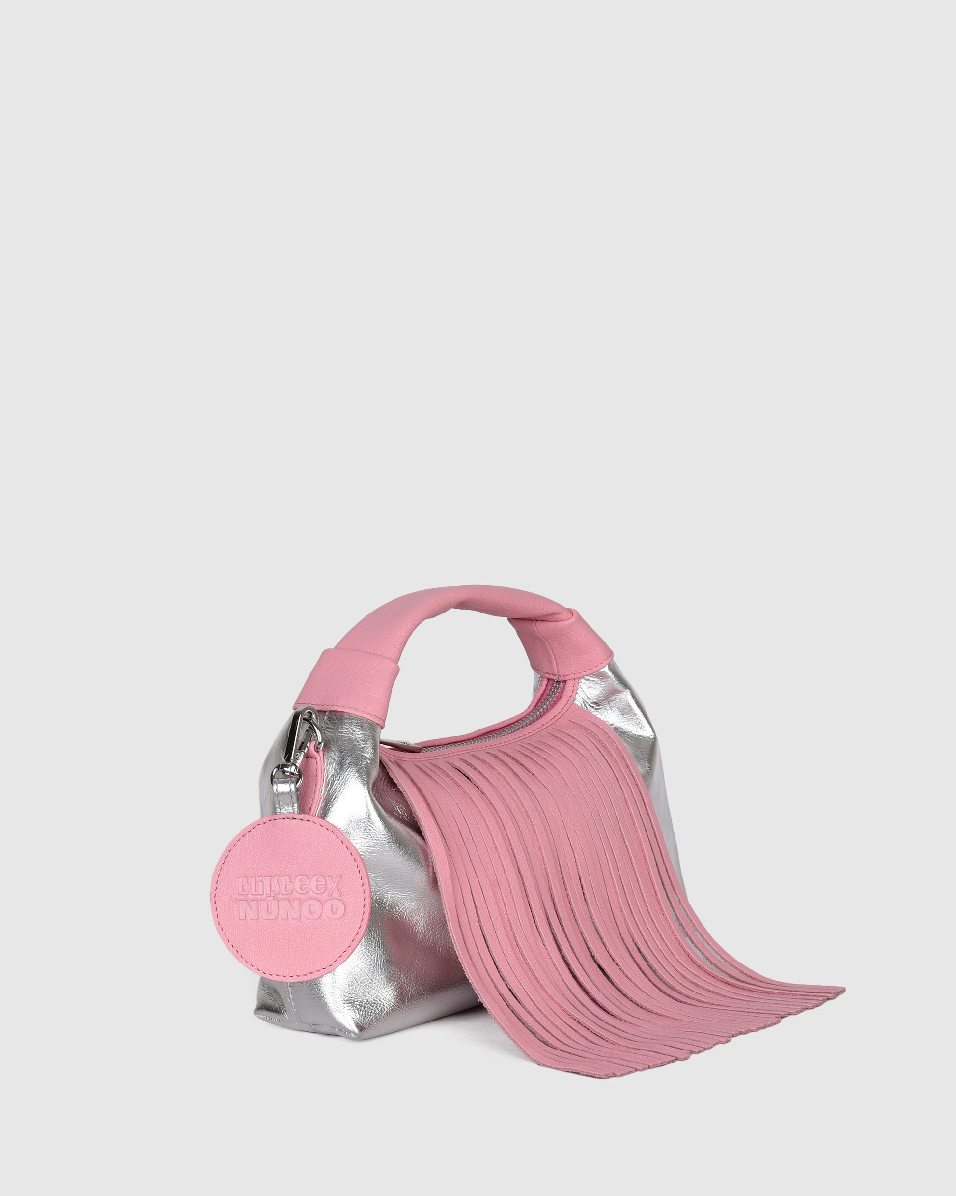 Núnoo Mini Dandy Fringe - Núnoo x Blitsbee Small bag Quartz Pink