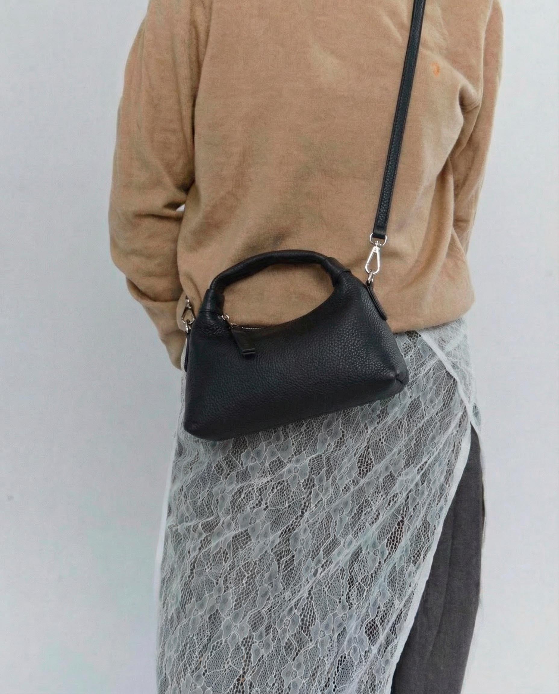 Núnoo Mini Dandy Soft Black Small bag Black