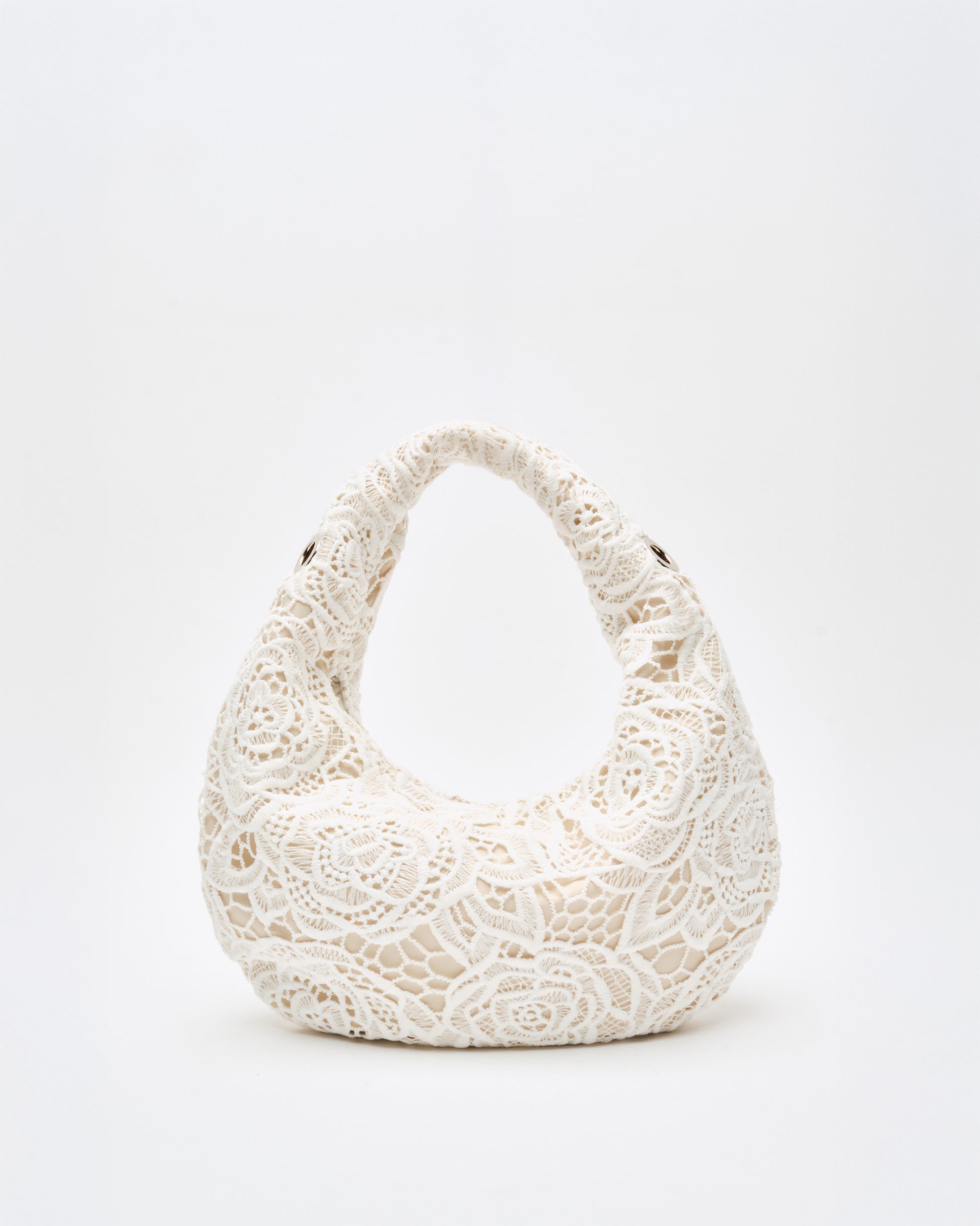 Núnoo Mini Gabi Lace Warm Grey Small bag Warm Grey