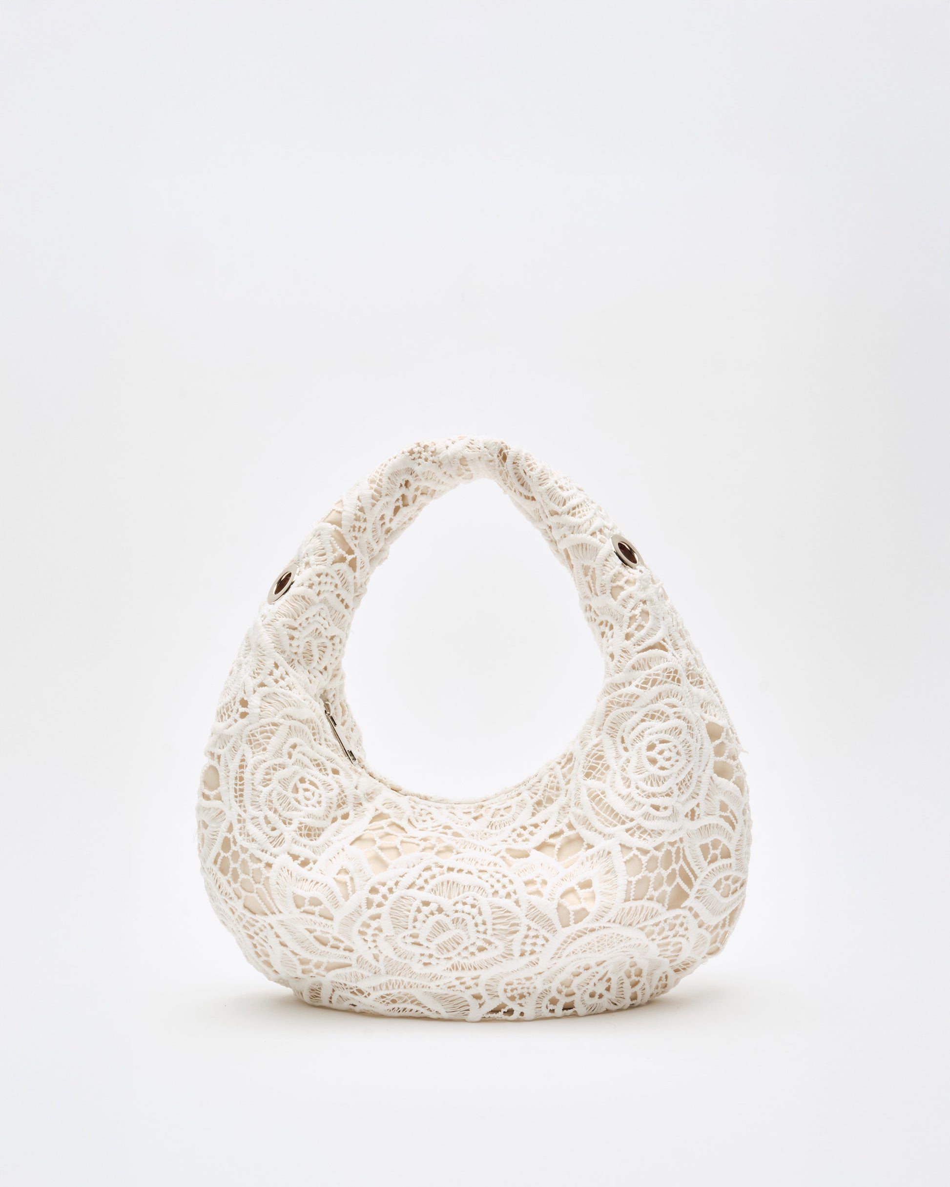 Núnoo Mini Gabi Lace Warm Grey Small bag Warm Grey