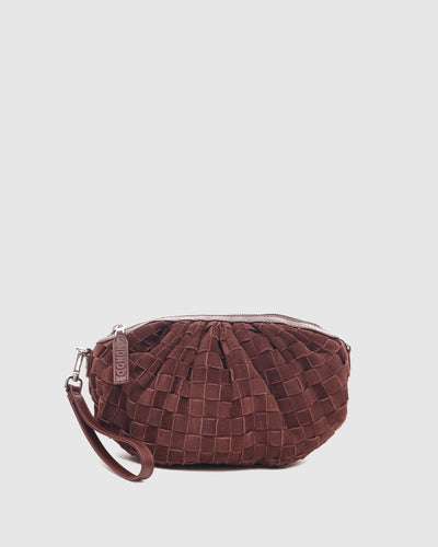 Myra Braided Suede Rum