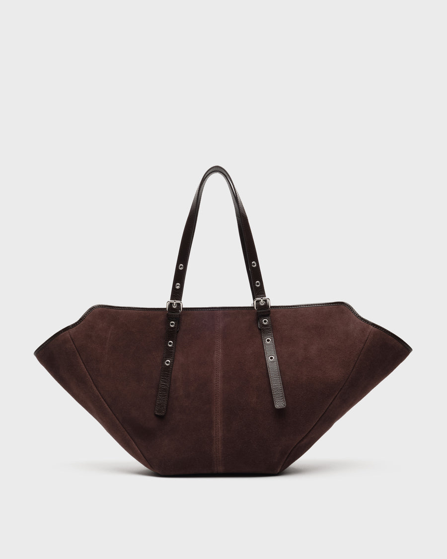 Nora Suede Chocolate