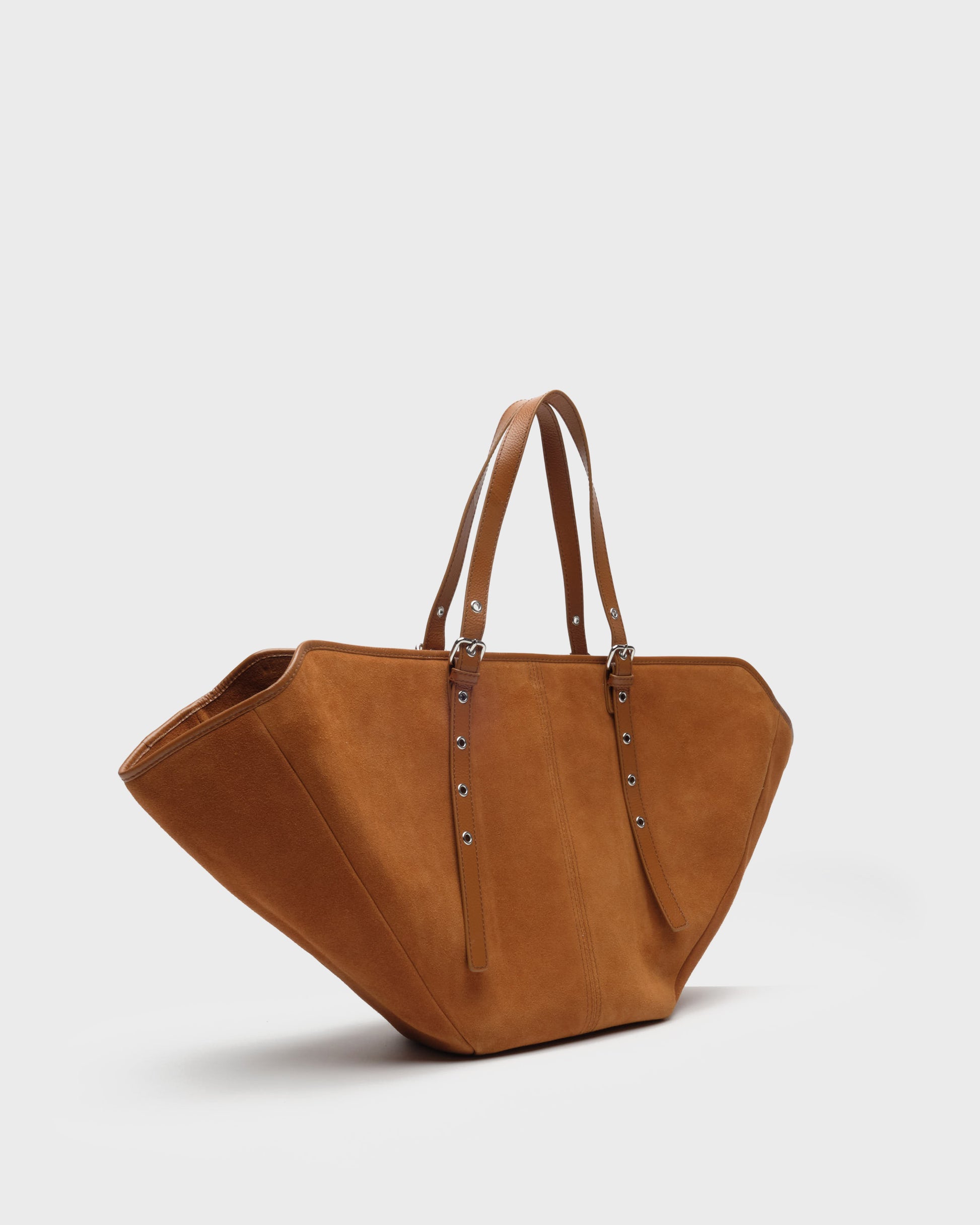 Núnoo Nora Suede Pecan Brown Maxi Pecan Brown