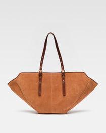 Nora Suede Toffee w. Gold