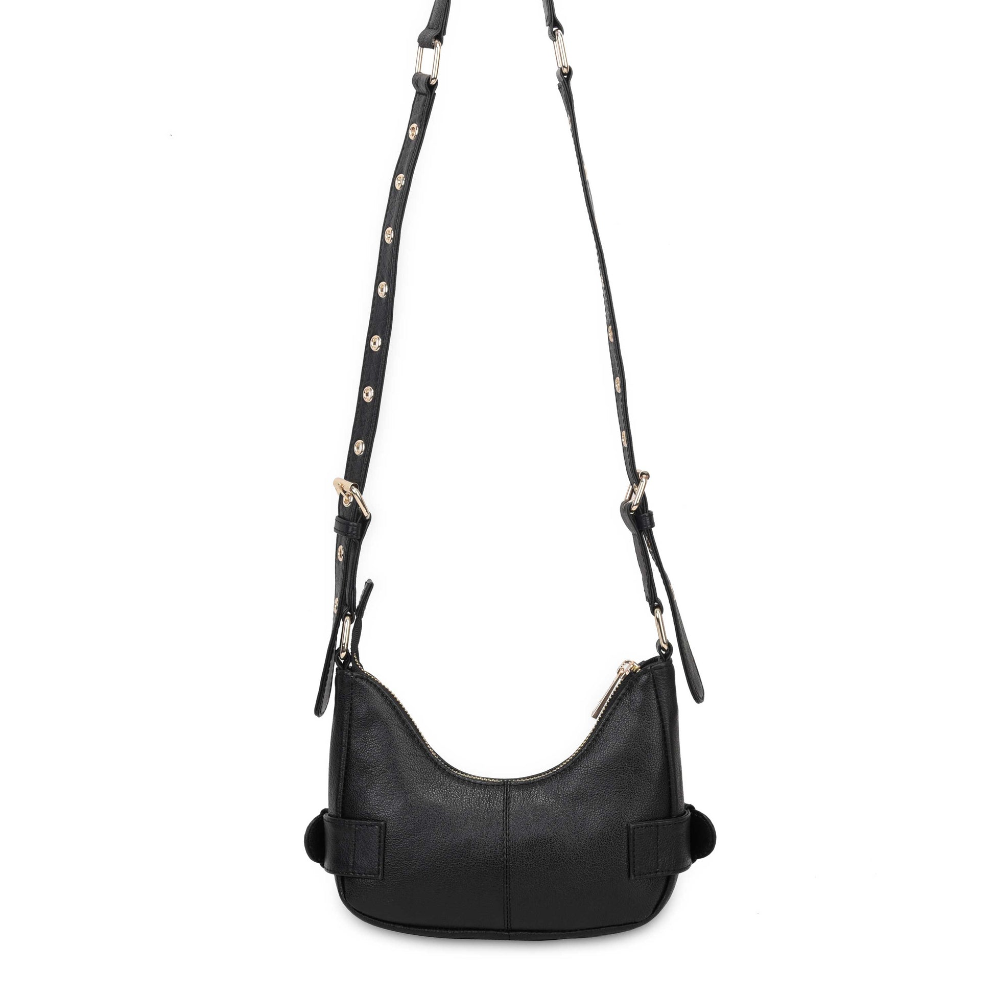 Núnoo Palma Air 1 Black w. Gold Small bag Black