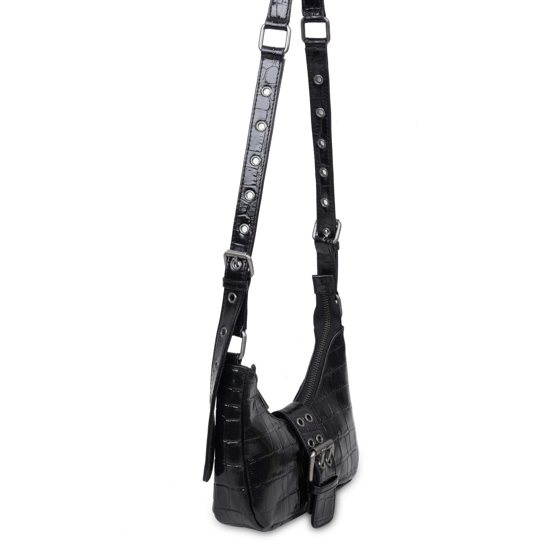 Núnoo Palma Buckle Texas Black Medium Black