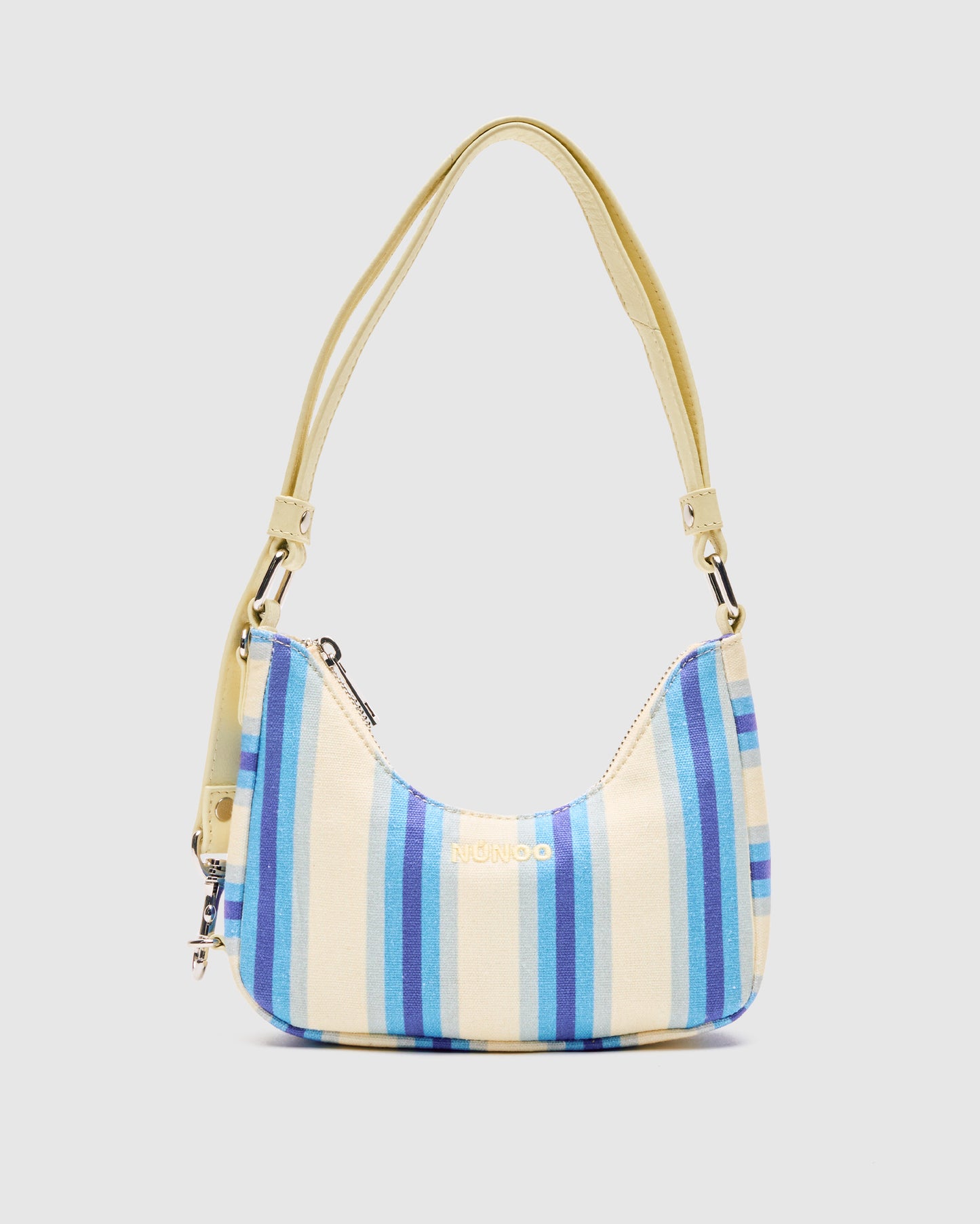 Núnoo Palma Canvas Blue Stripes Small bag Blue Stripes