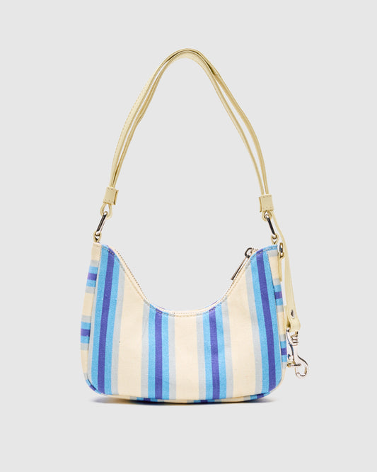 Núnoo Palma Canvas Blue Stripes Small bag Blue Stripes