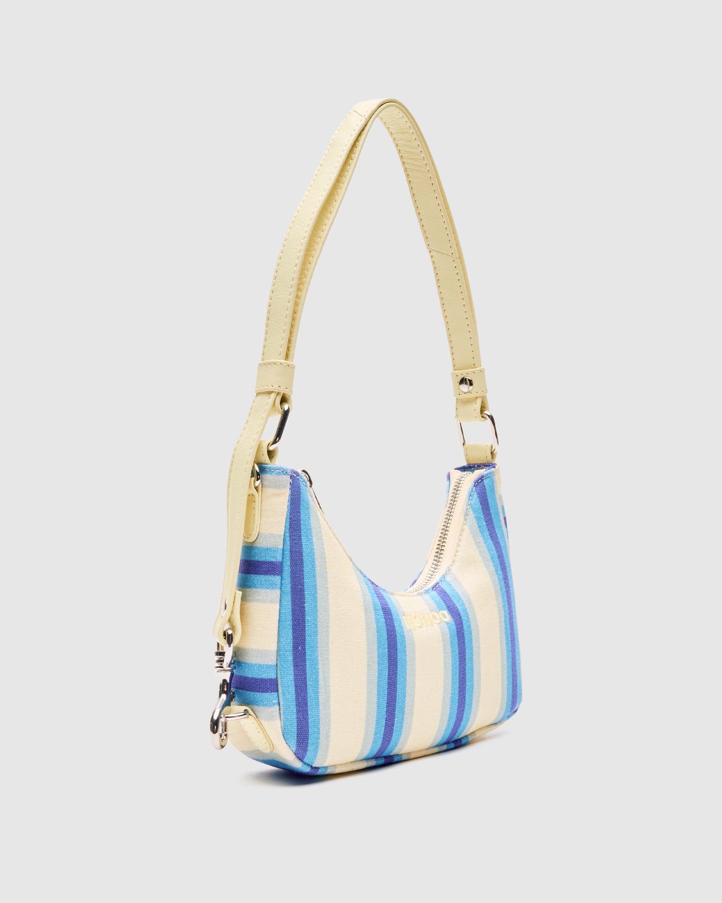 Núnoo Palma Canvas Blue Stripes Small bag Blue Stripes