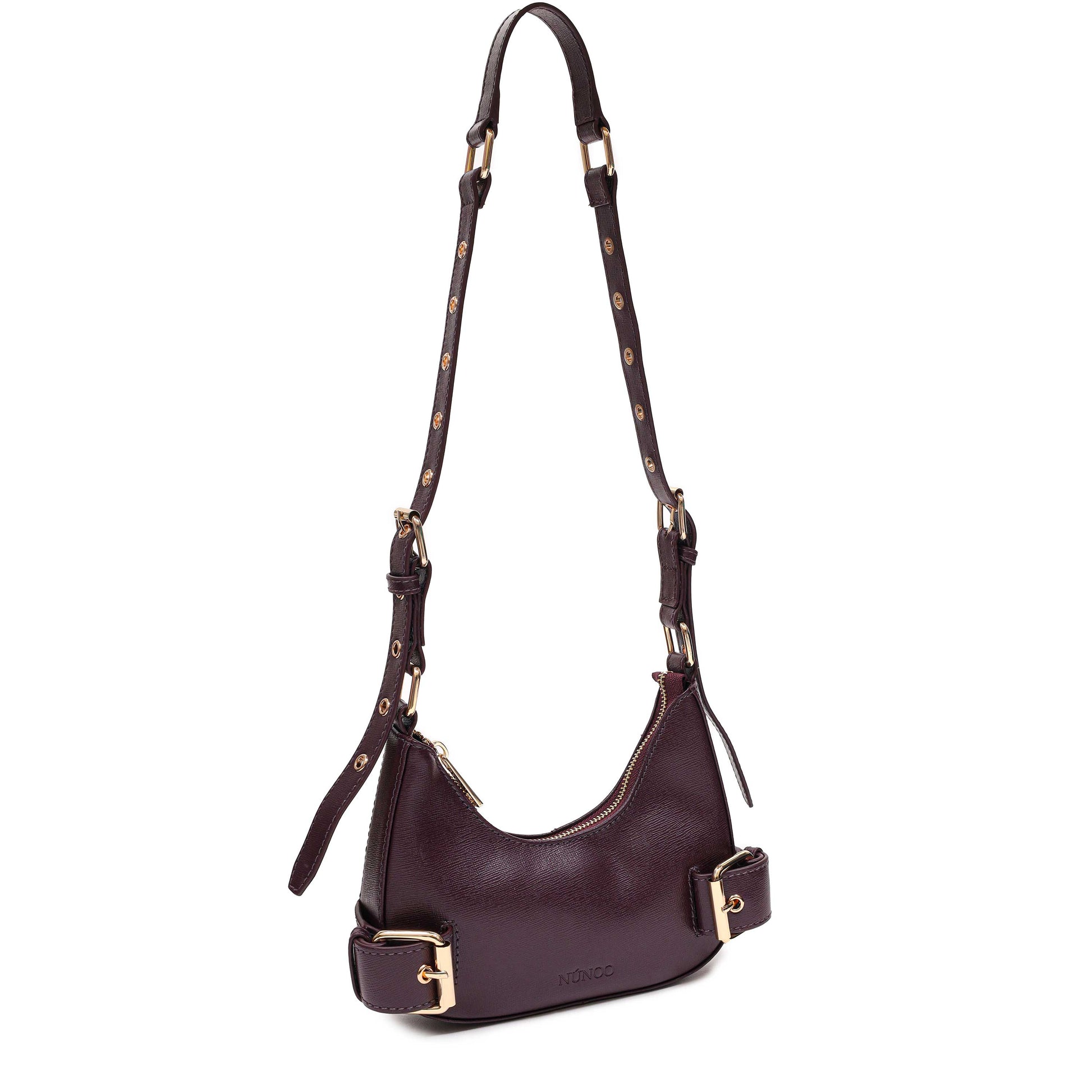 Núnoo Palma Florence Bordeaux w. Gold Small bag Bordeaux