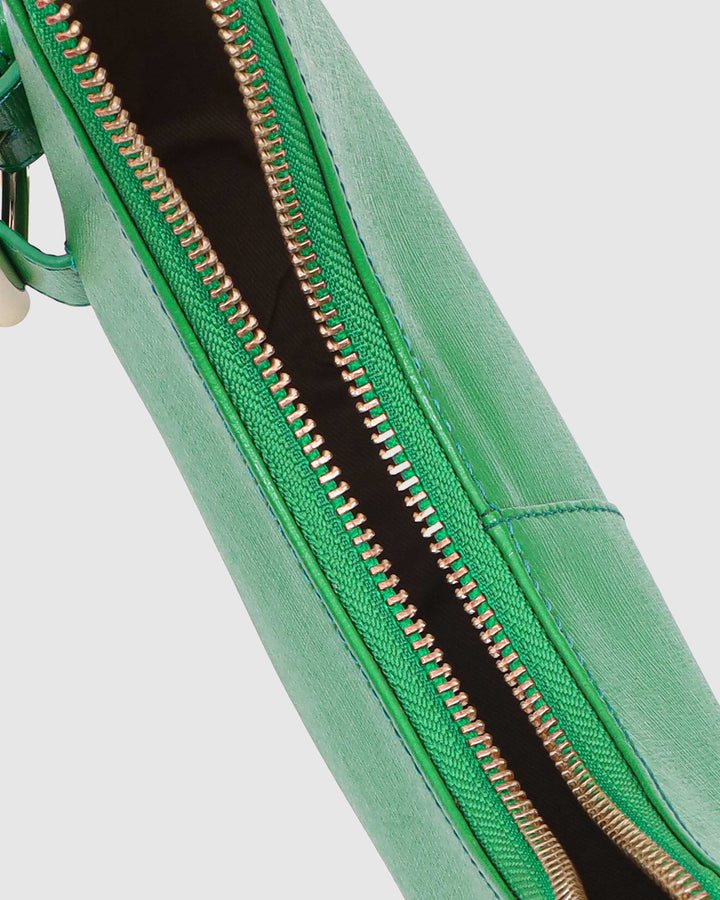 Núnoo Palma Florence Green w. Gold Small bag