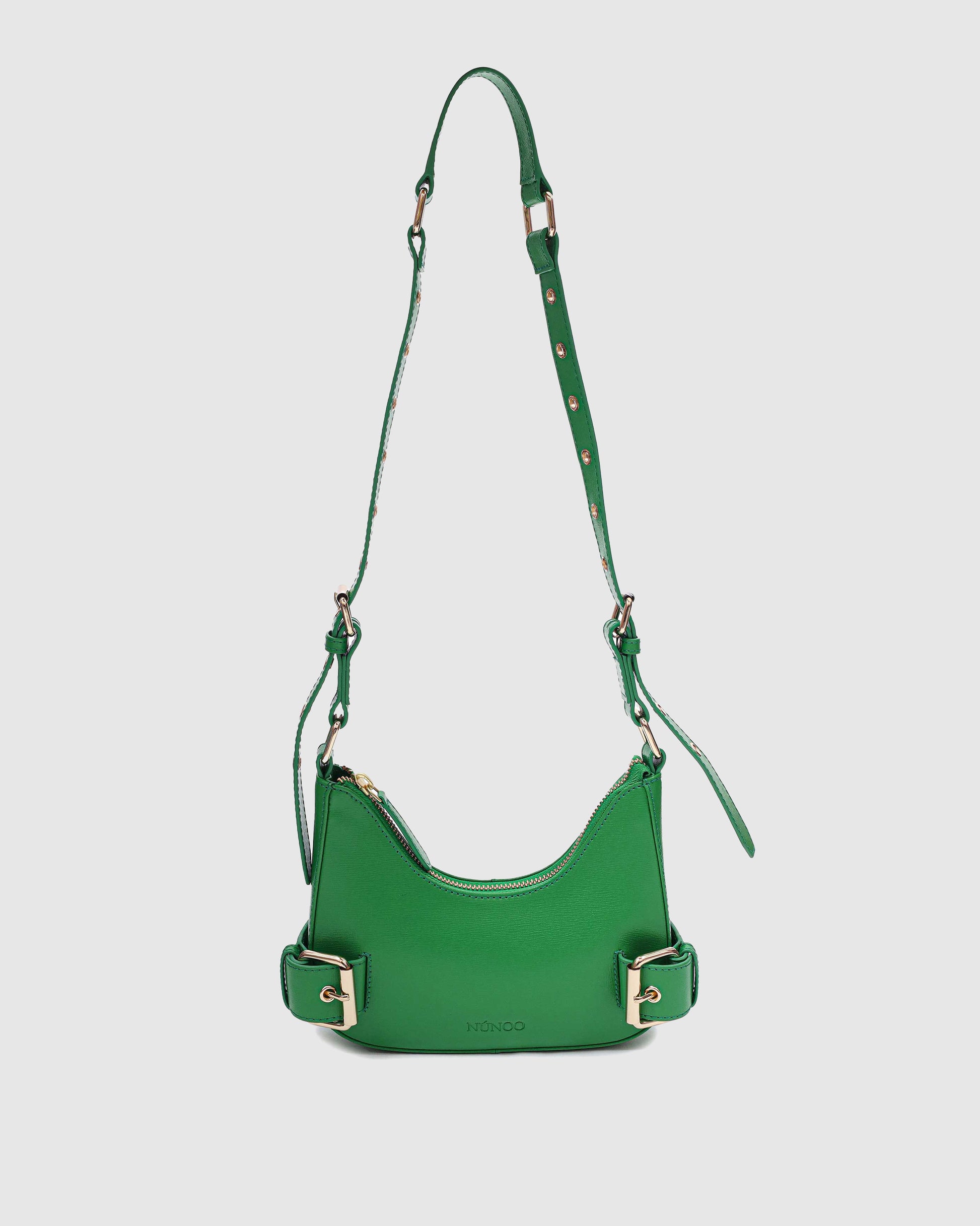 Núnoo Palma Florence Green w. Gold Small bag