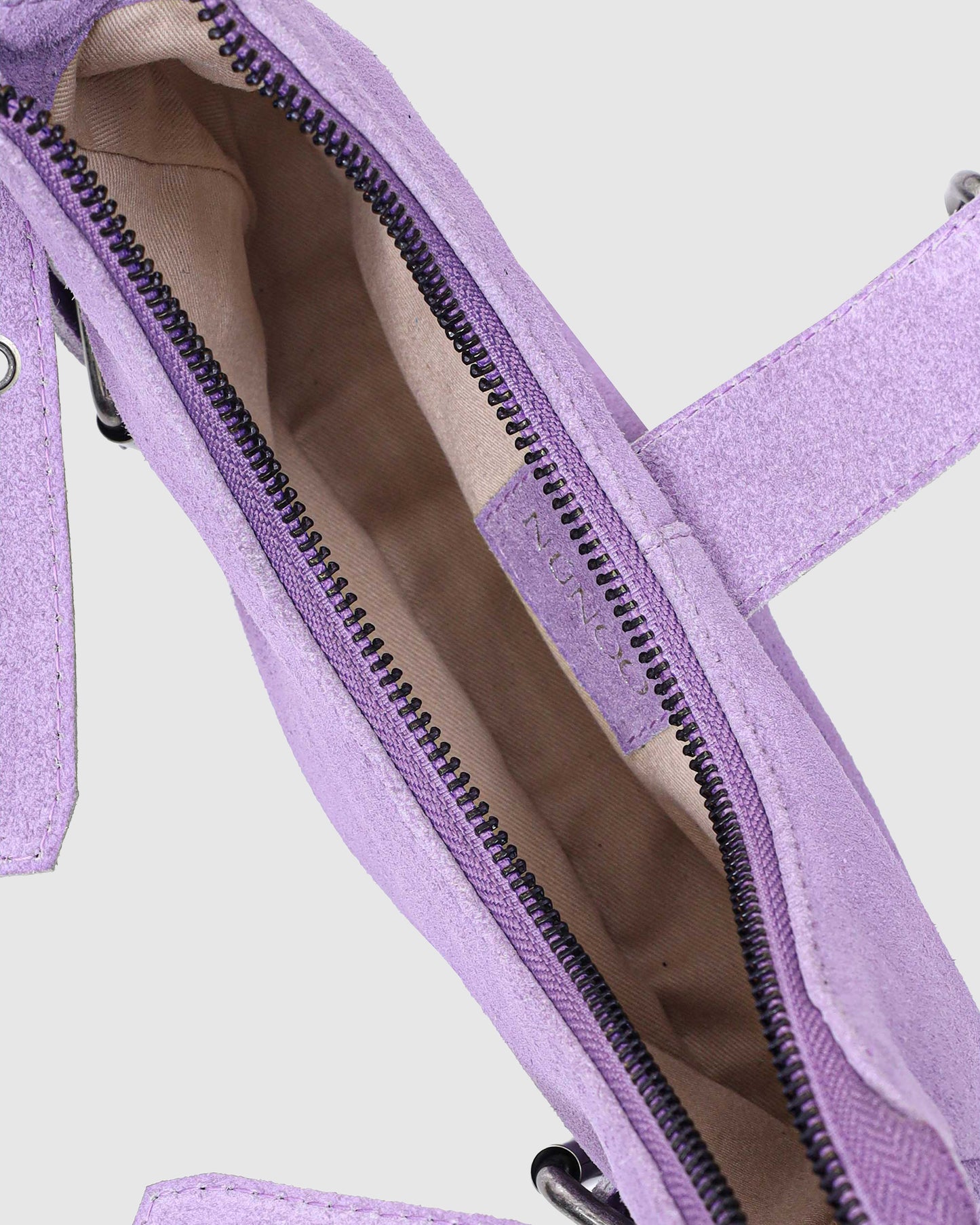 Núnoo Palma Suede Purple Small bag