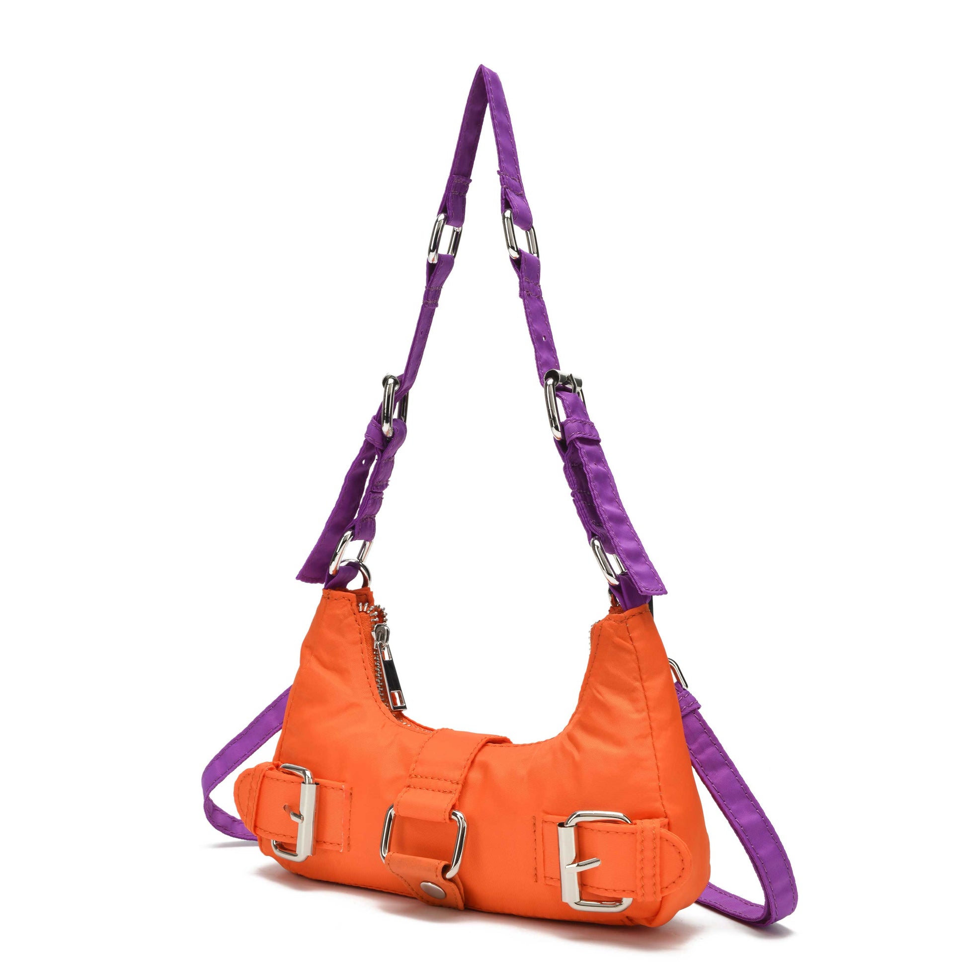 Núnoo Palma recycled nylon Susmie Shoulder bags Orange