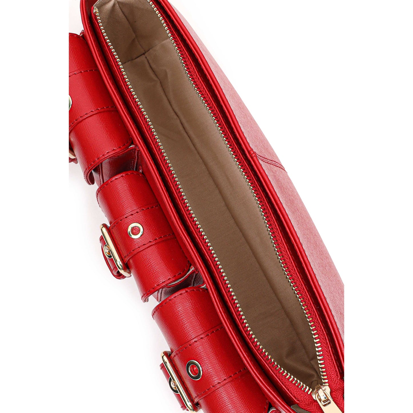 Núnoo Penny Florence Bright Red w. Gold Medium