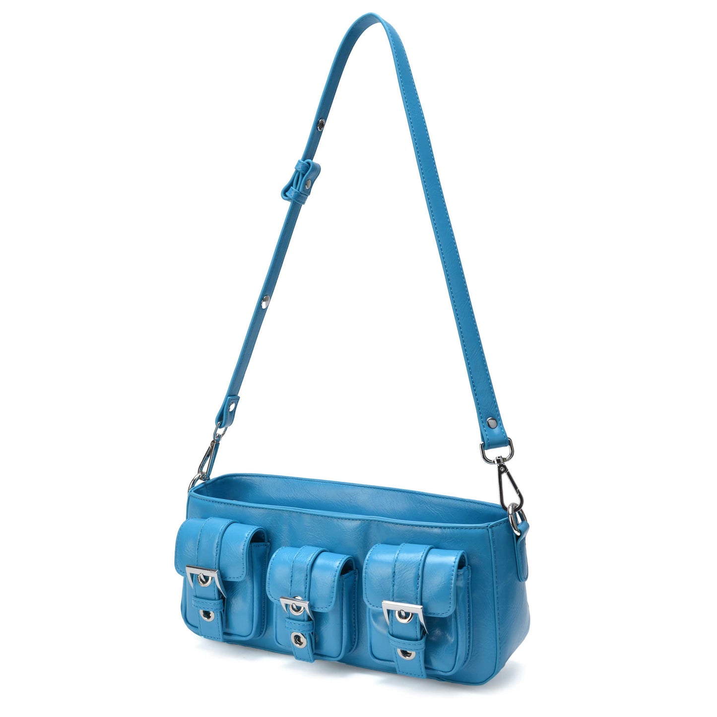 Núnoo Penny Wrinkle Bright Blue Shoulder bags Bright Blue