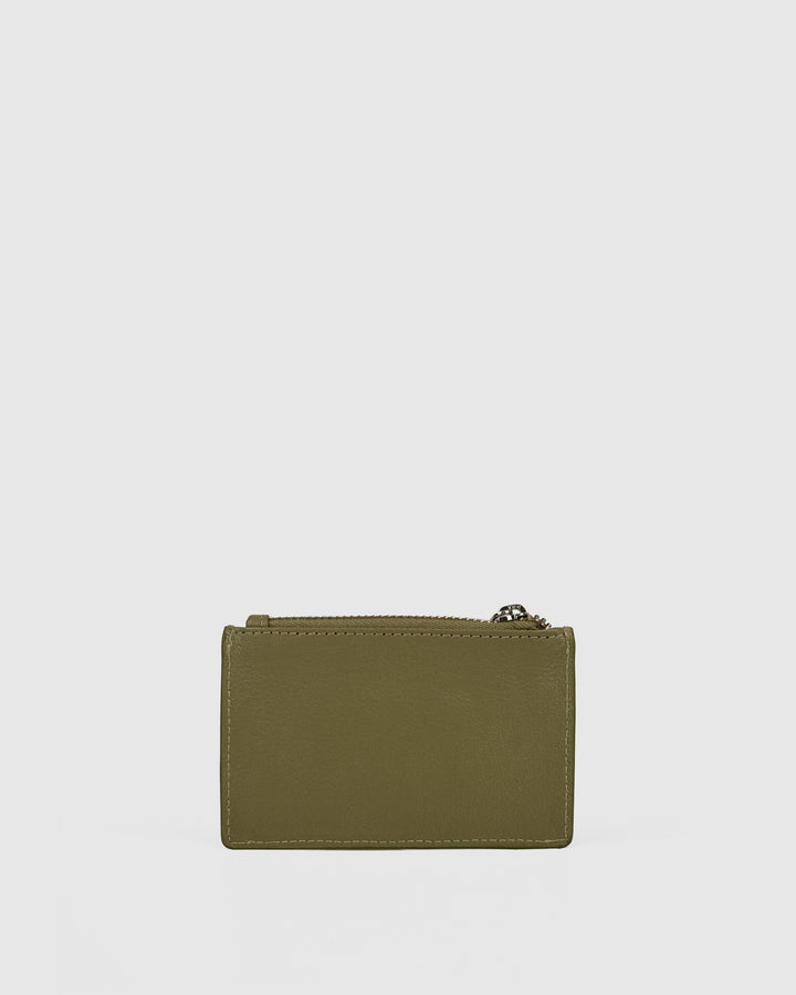 Núnoo Pixie Buckle Mountain Dark Olive Wallet Dark Olive
