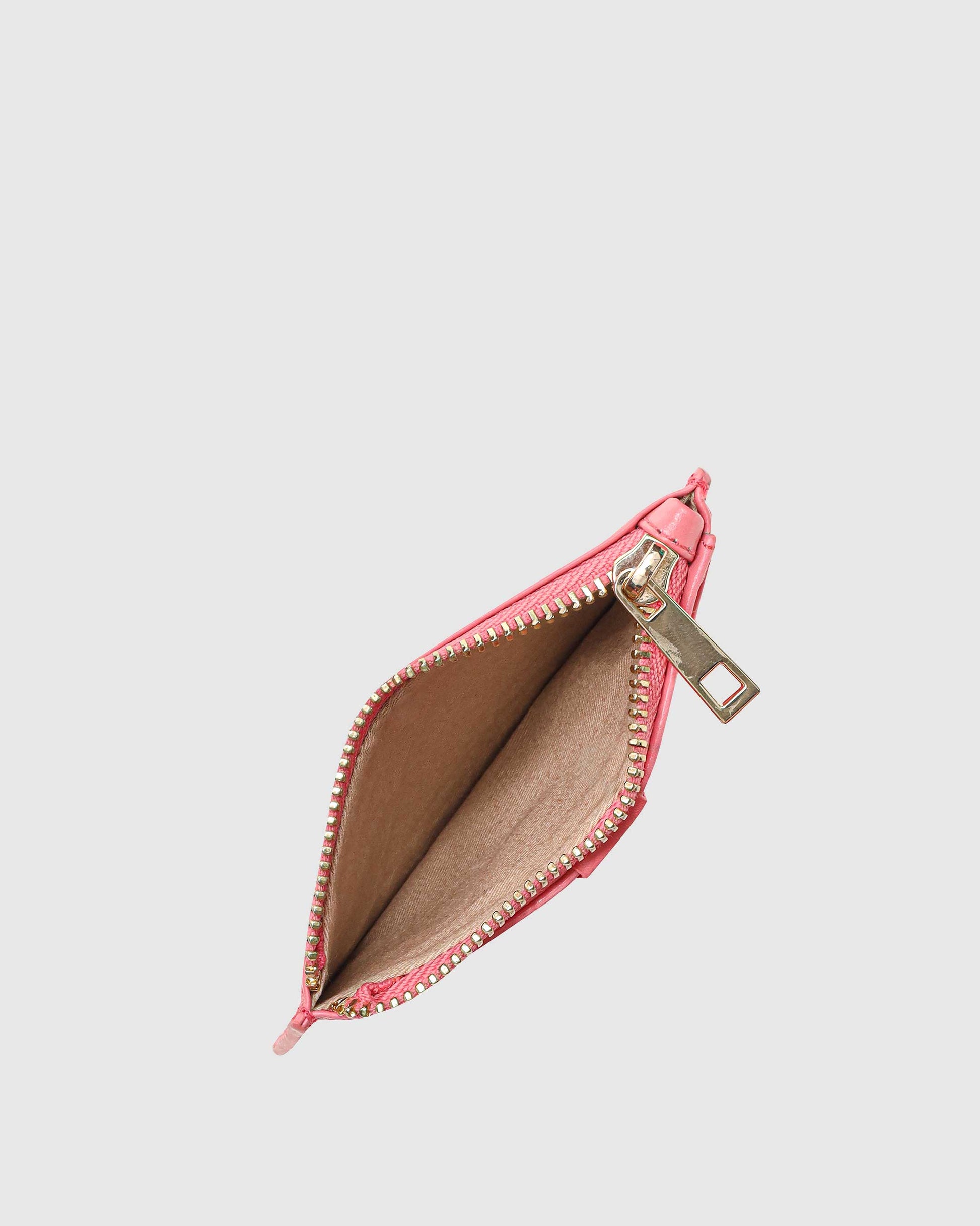 Núnoo Pixie Buckle New Zealand Coral w. Gold Wallet Coral