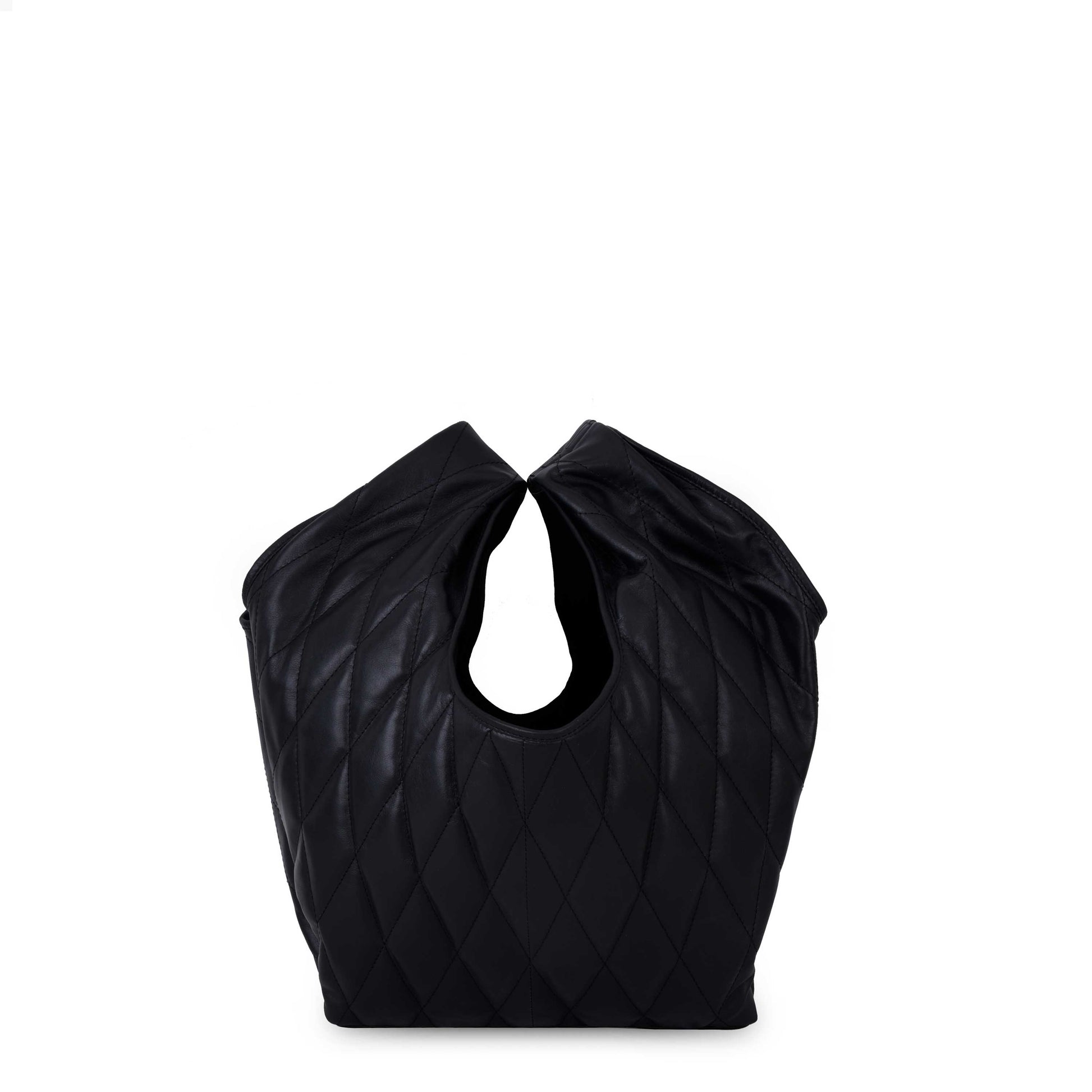 Núnoo Poppy Quilt Black Small bag Black