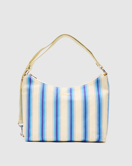 Núnoo Rio Canvas Blue Stripes Large Blue Stripes
